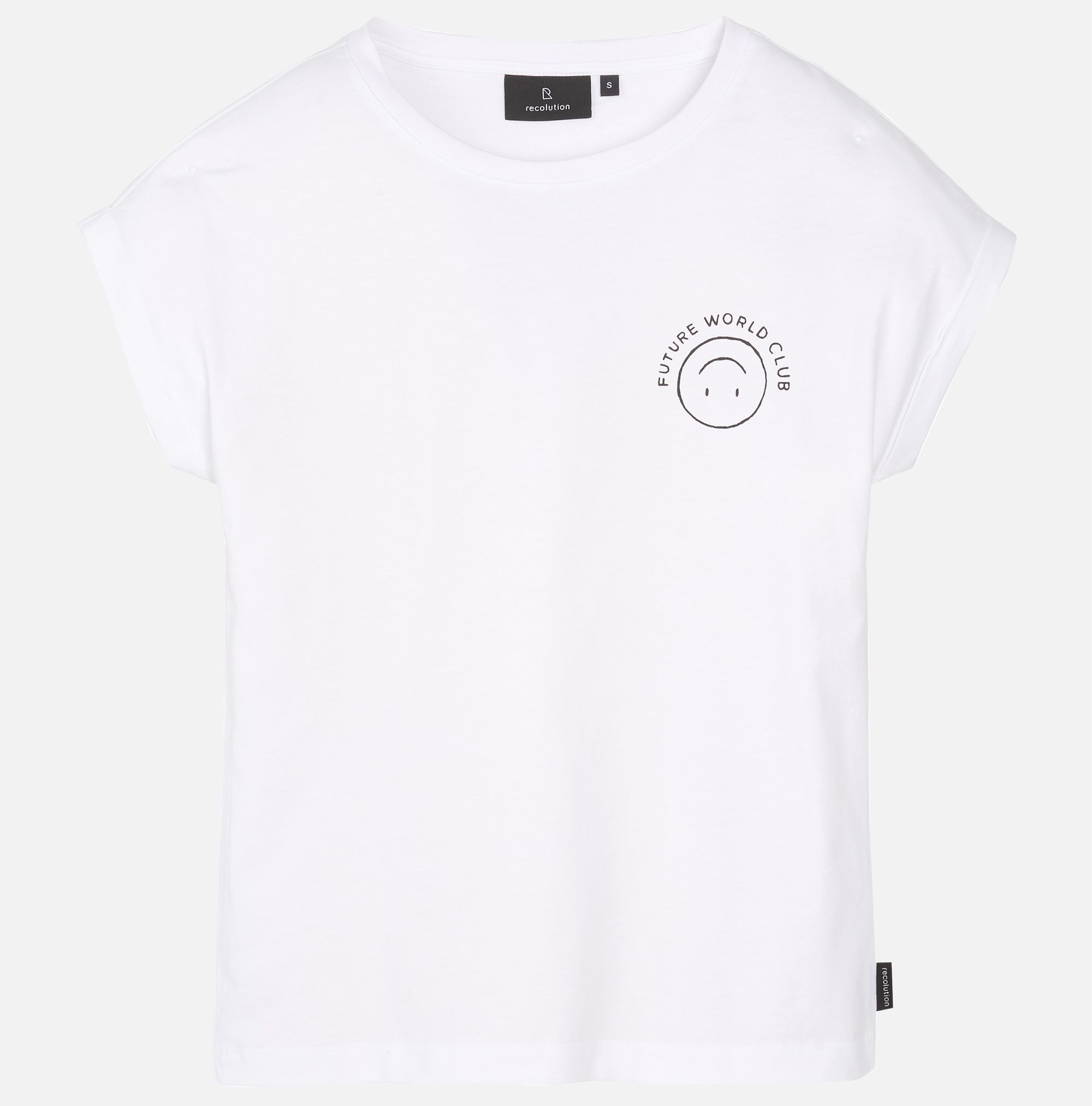 T-Shirt CAYENNE FUTURE WORLD white