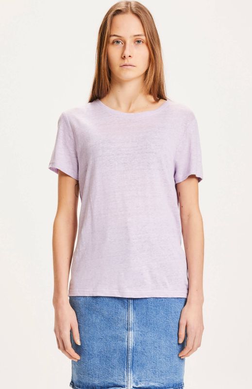 Leinen-Shirt für Damen HOLLY pastel lilac