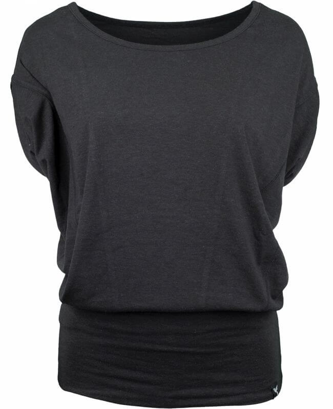 Schwarzes Wing Sweat-Shirt für Damen
