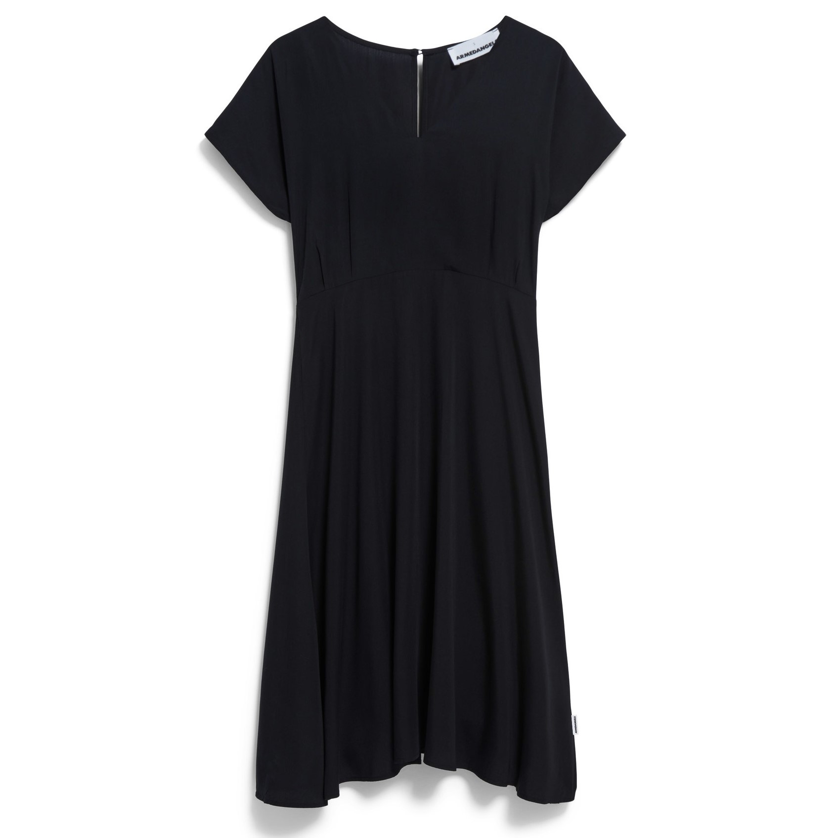 Kurzarm-Kleid AALBINE black