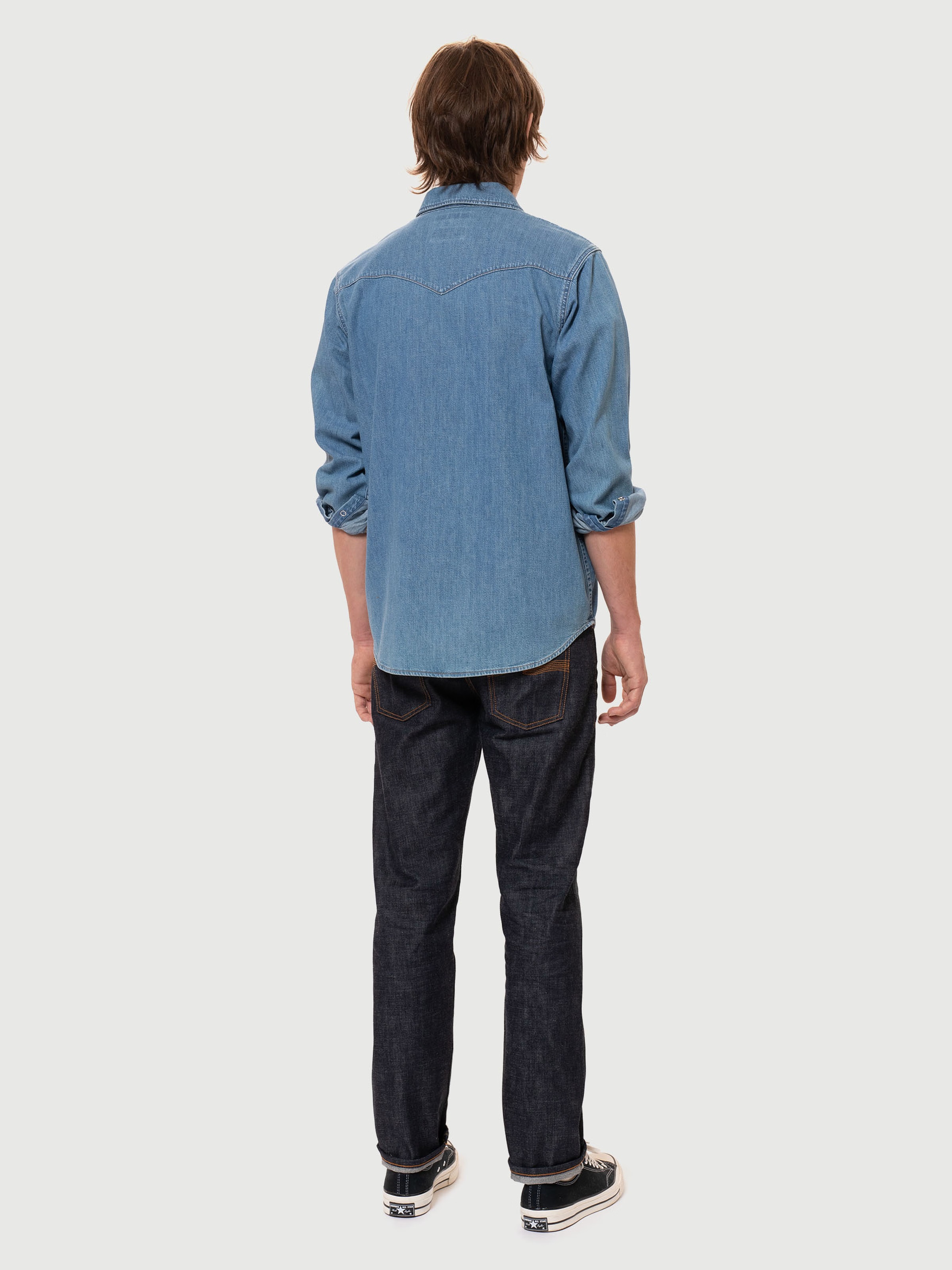 Jeans-Hemd George Another Kind Of Blue Denim