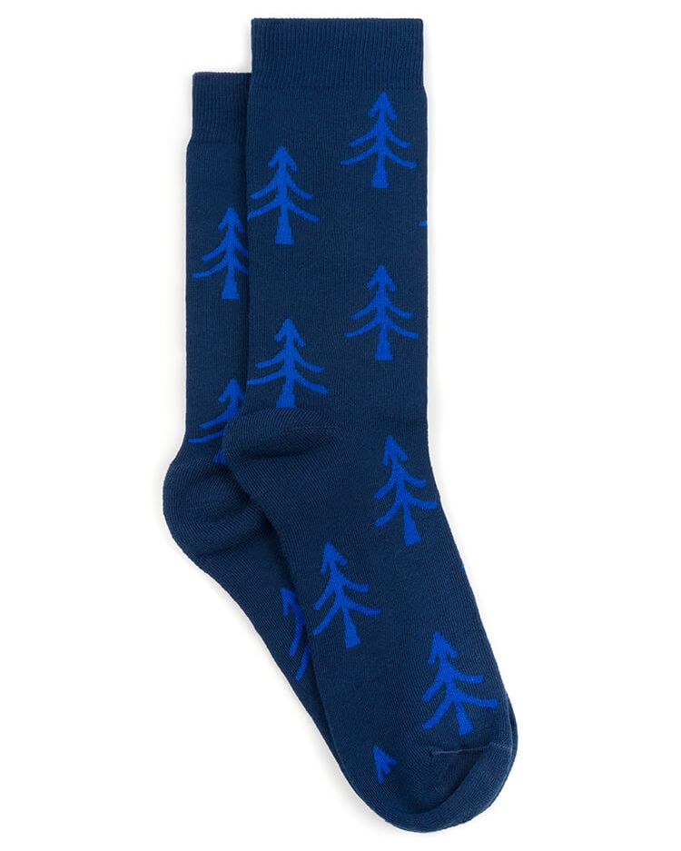Bequeme Socken Polar Tree Blau