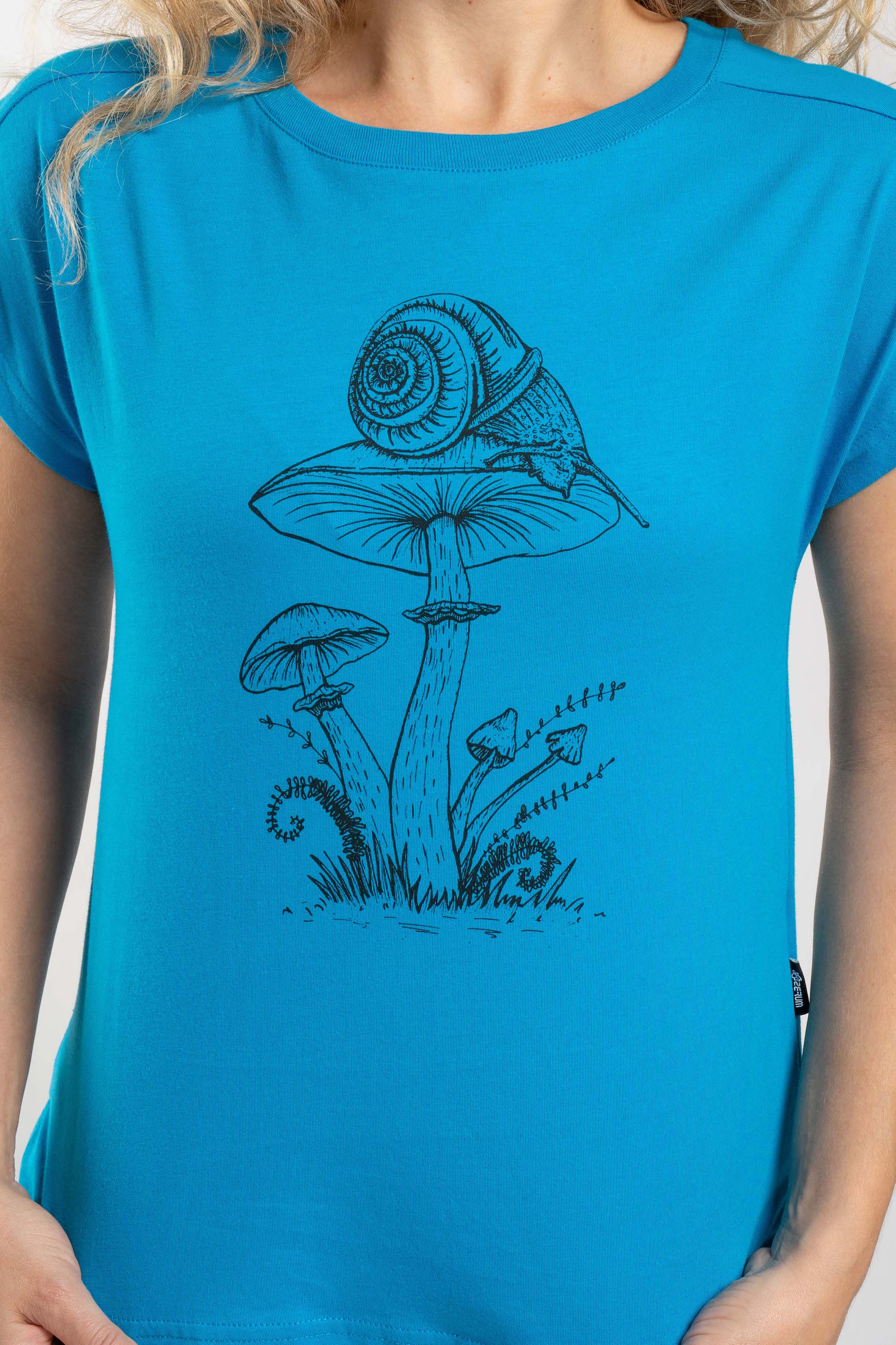T-Shirt Ella Snail ocean