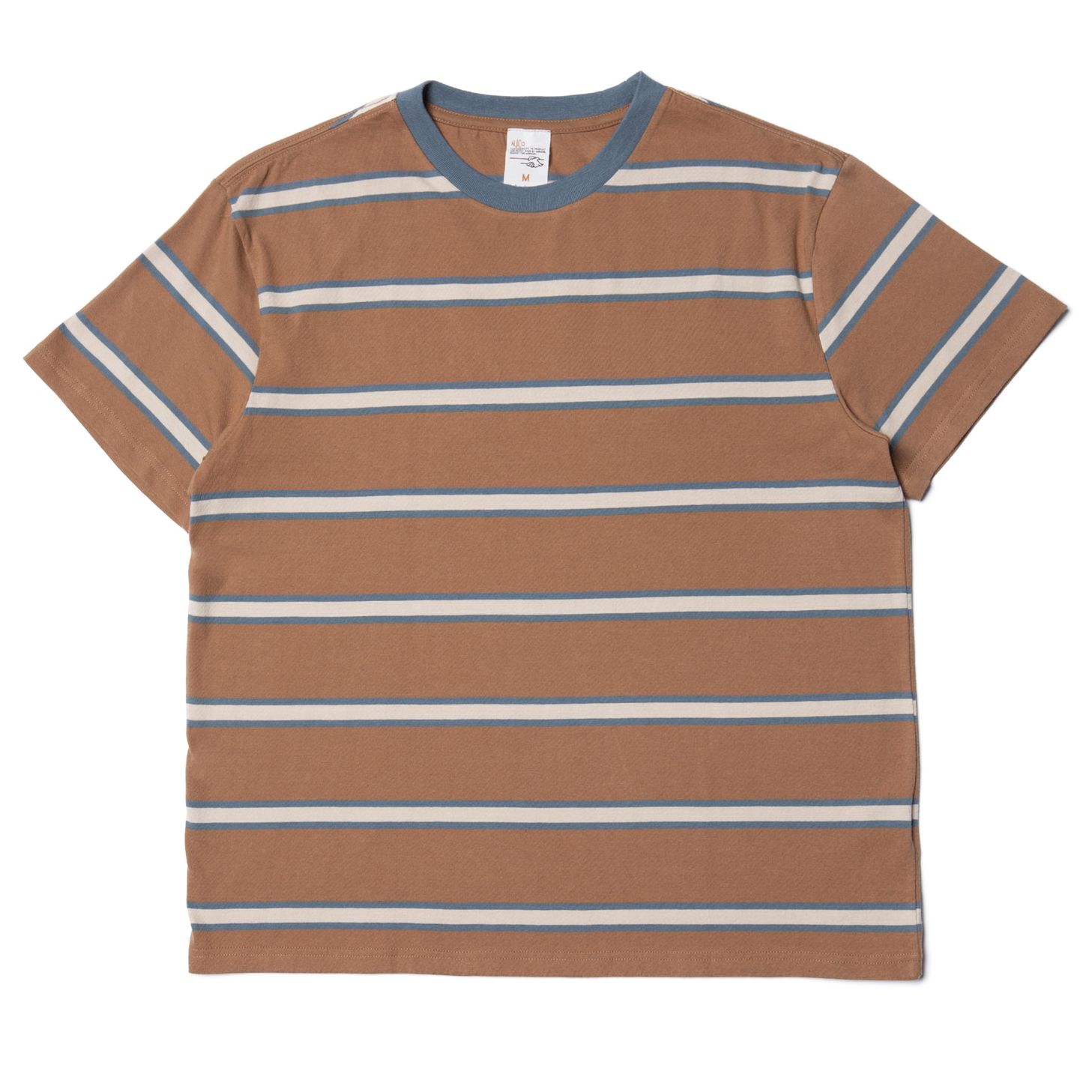 T-Shirt Leffe 90s Stripe Tobacco
