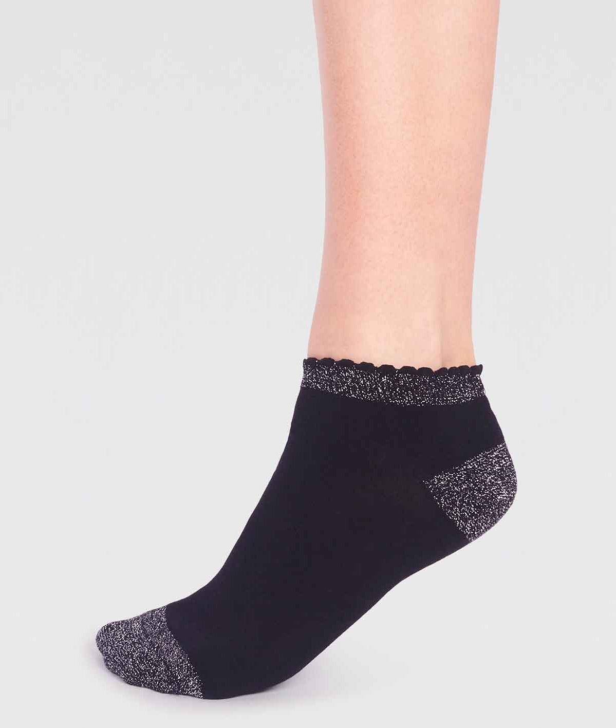 Sneaker-Socken Ariella Ankle Socks Black