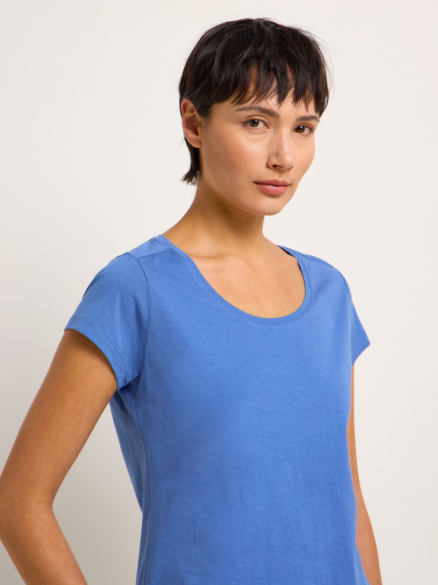 Basic T-Shirt blue