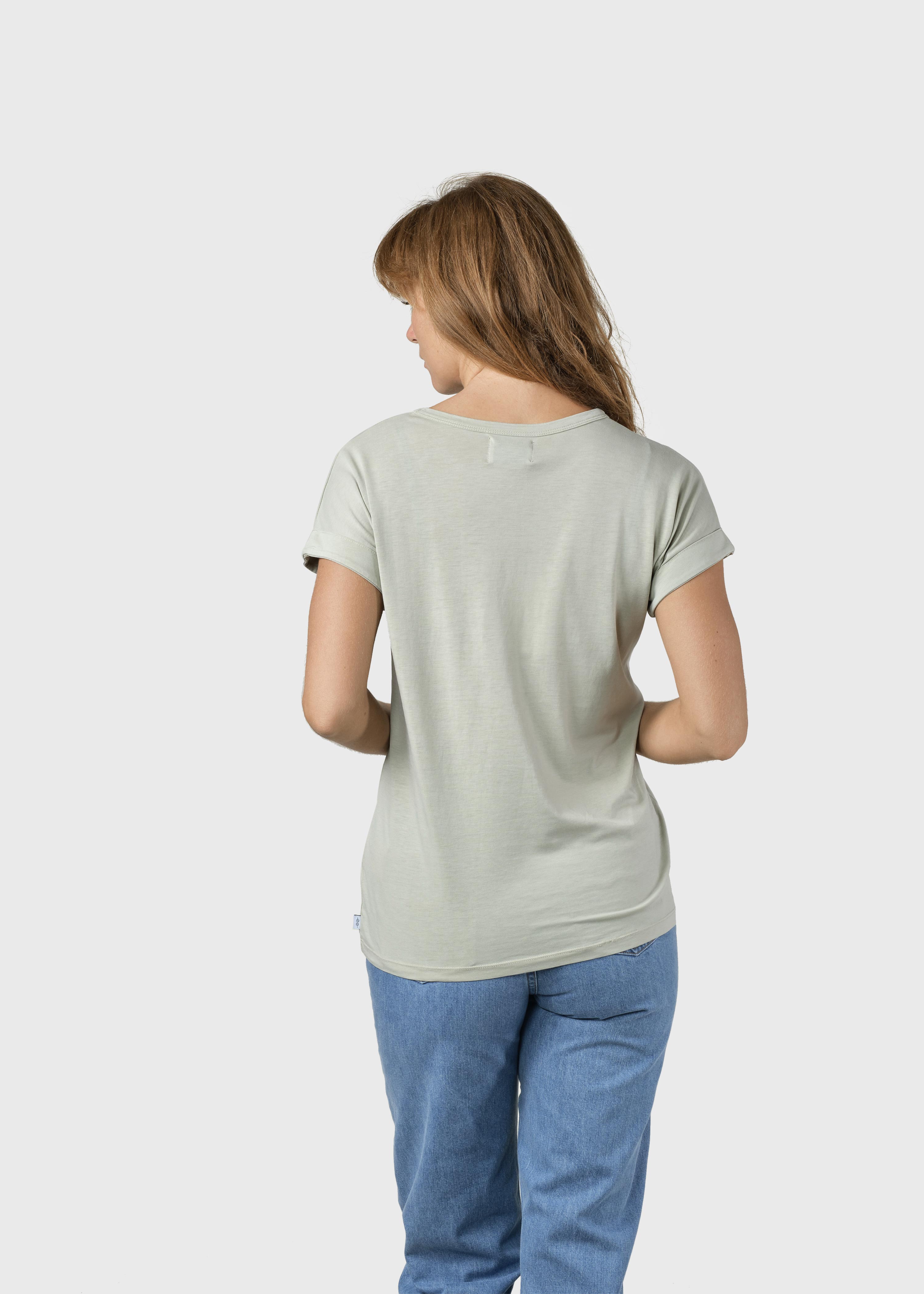 Basic T-Shirt Sigrid tee Sage