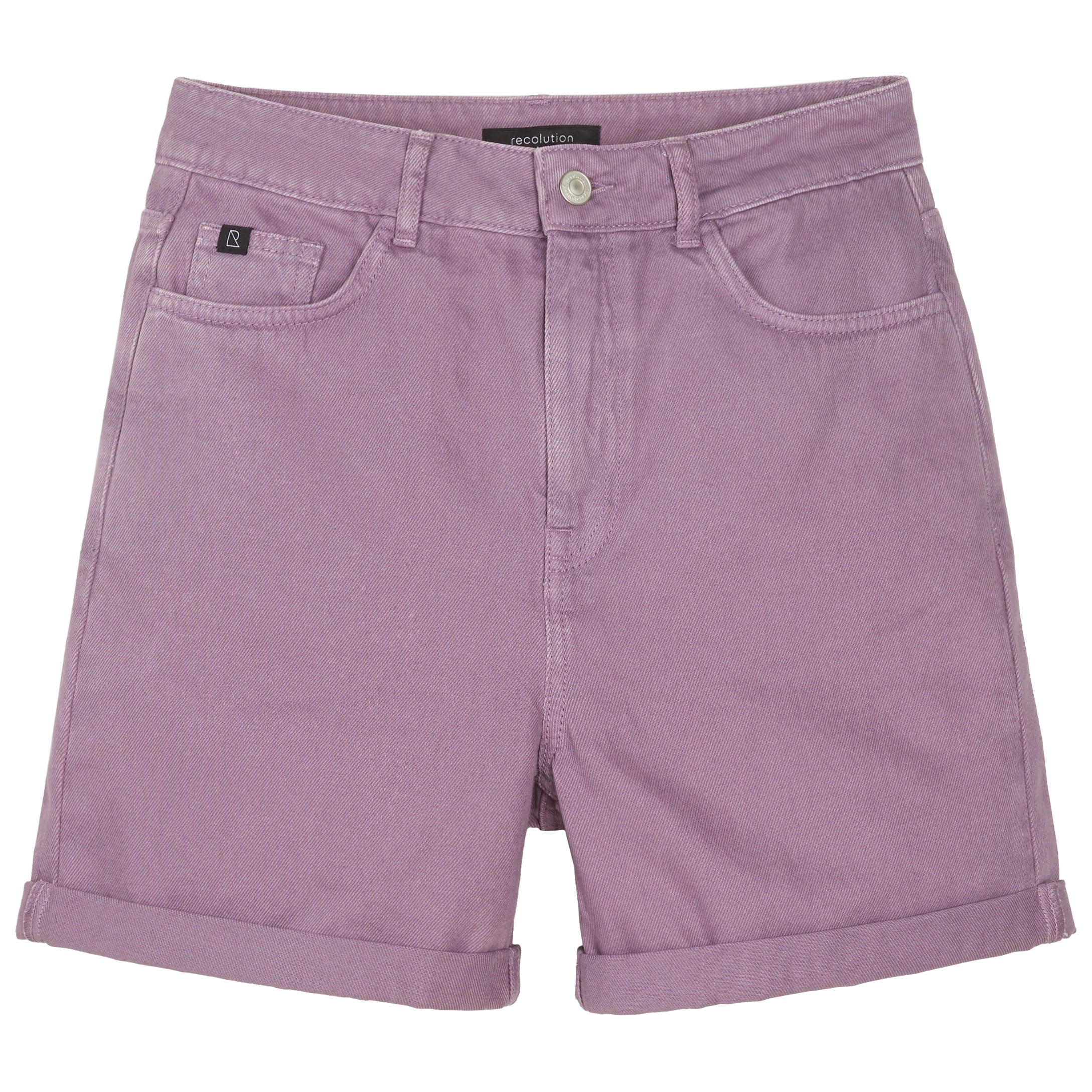 Jeans-Shorts ELODEA grey lilac