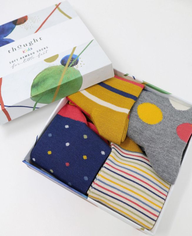 Geschenk-Box Shay Kids mit Kinder-Socken