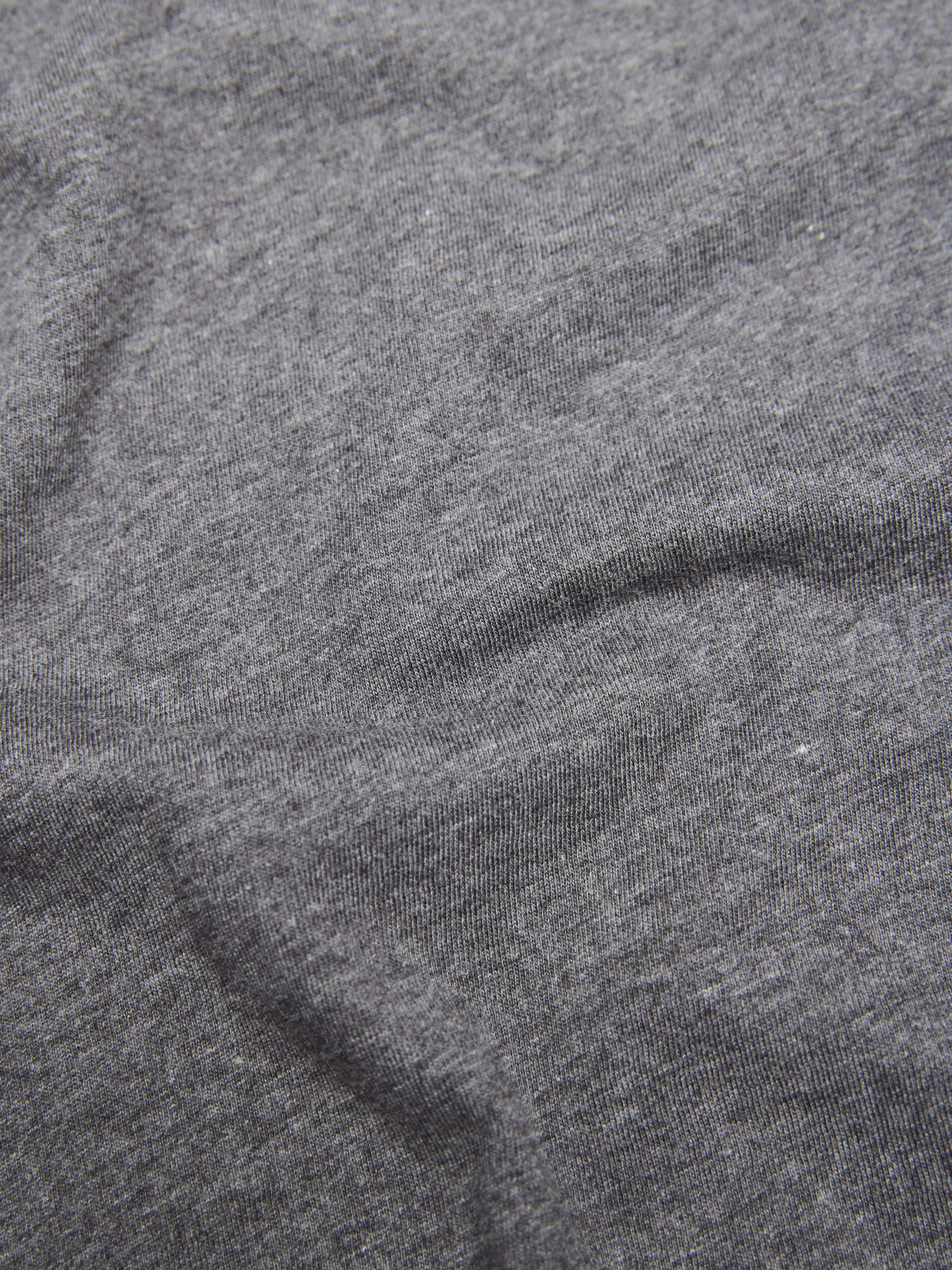 Basic T-Shirt Dark Grey Melange