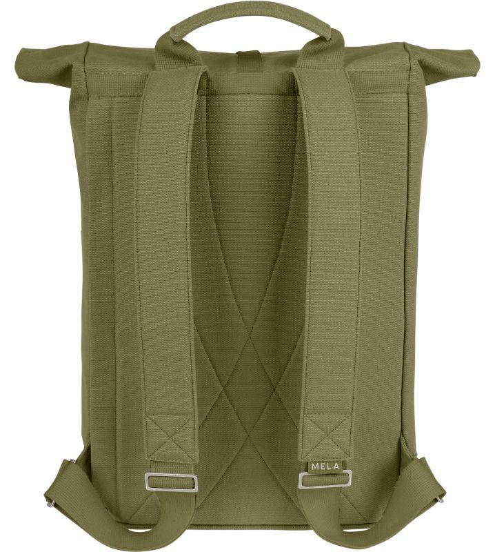 Großer Rolltop-Rucksack AMAR in olive green