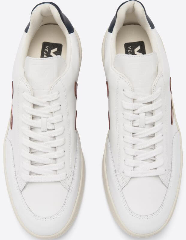 Sneaker V-12 Extra White/Marsala/Nautico