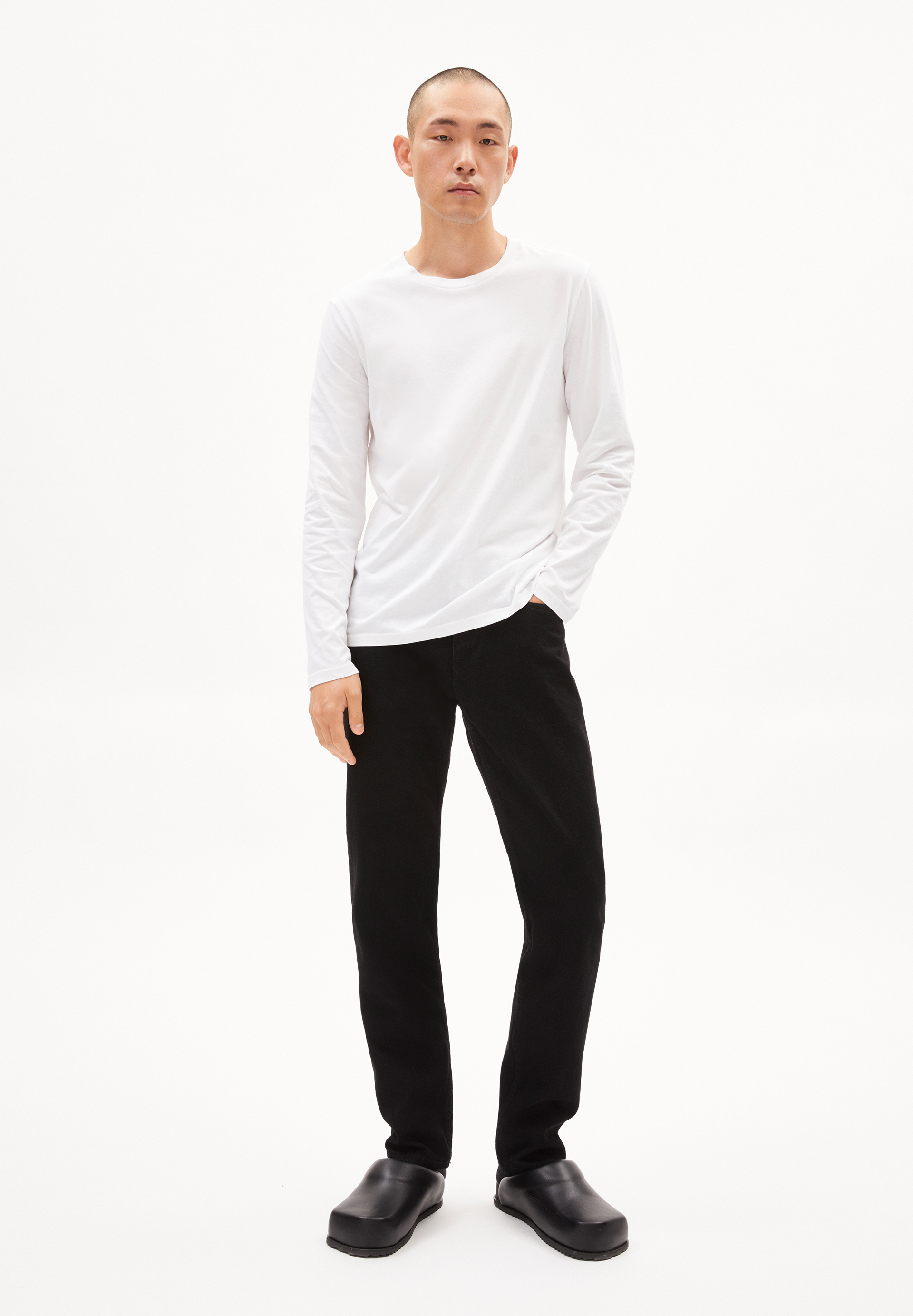 Straight Fit-Jeans DYLAANO solid black