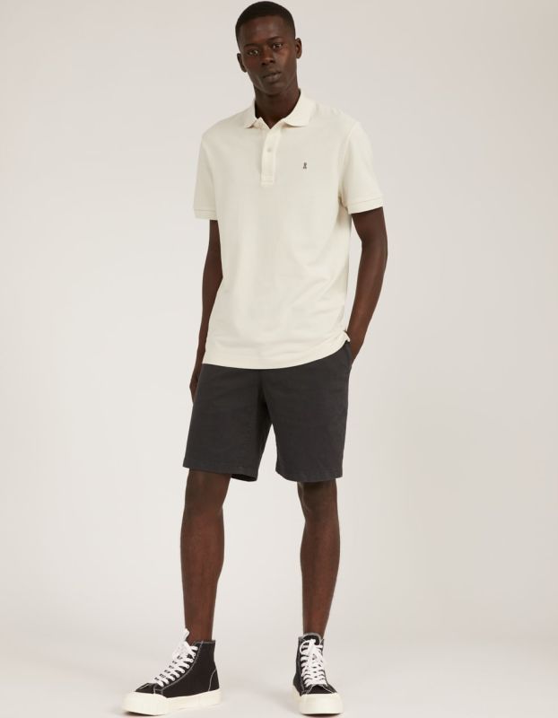 Polo-Shirt AANTON SOLID UNDYED