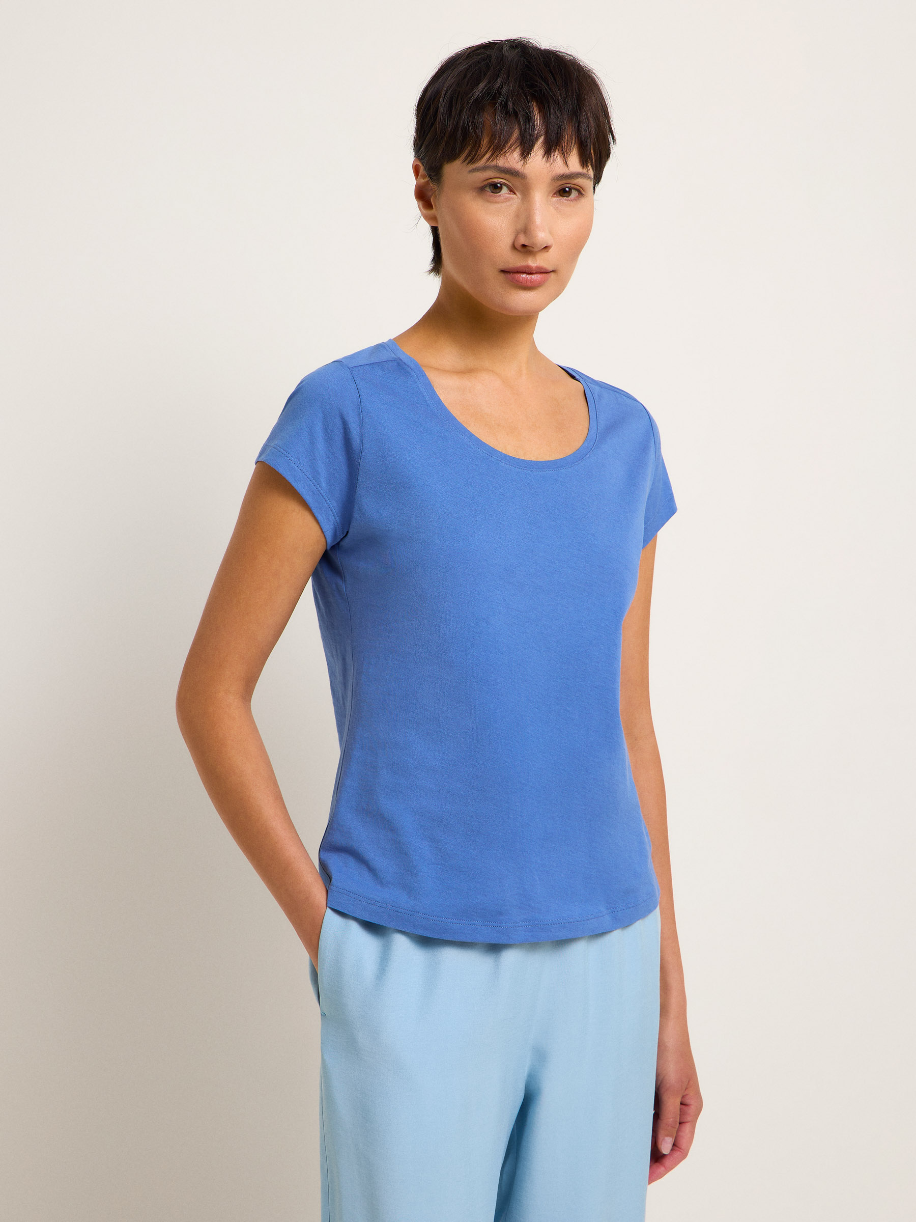 Basic T-Shirt blue