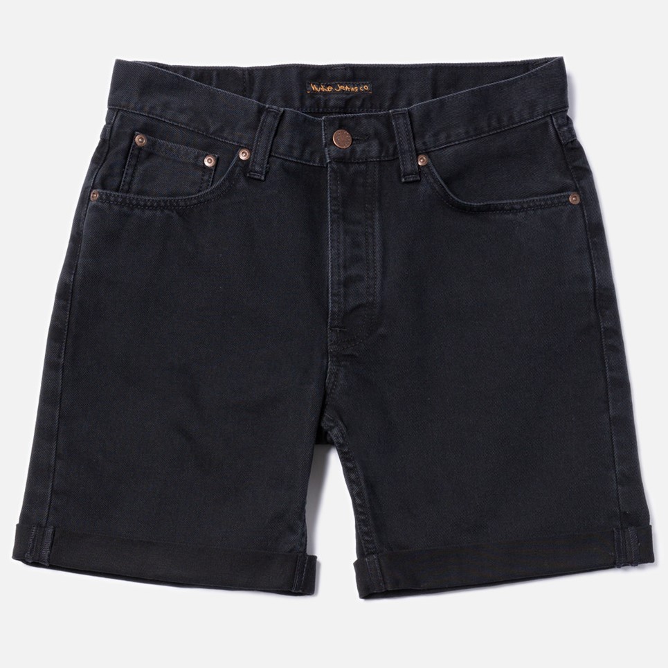 Jeans-Shorts Josh - Aged Black