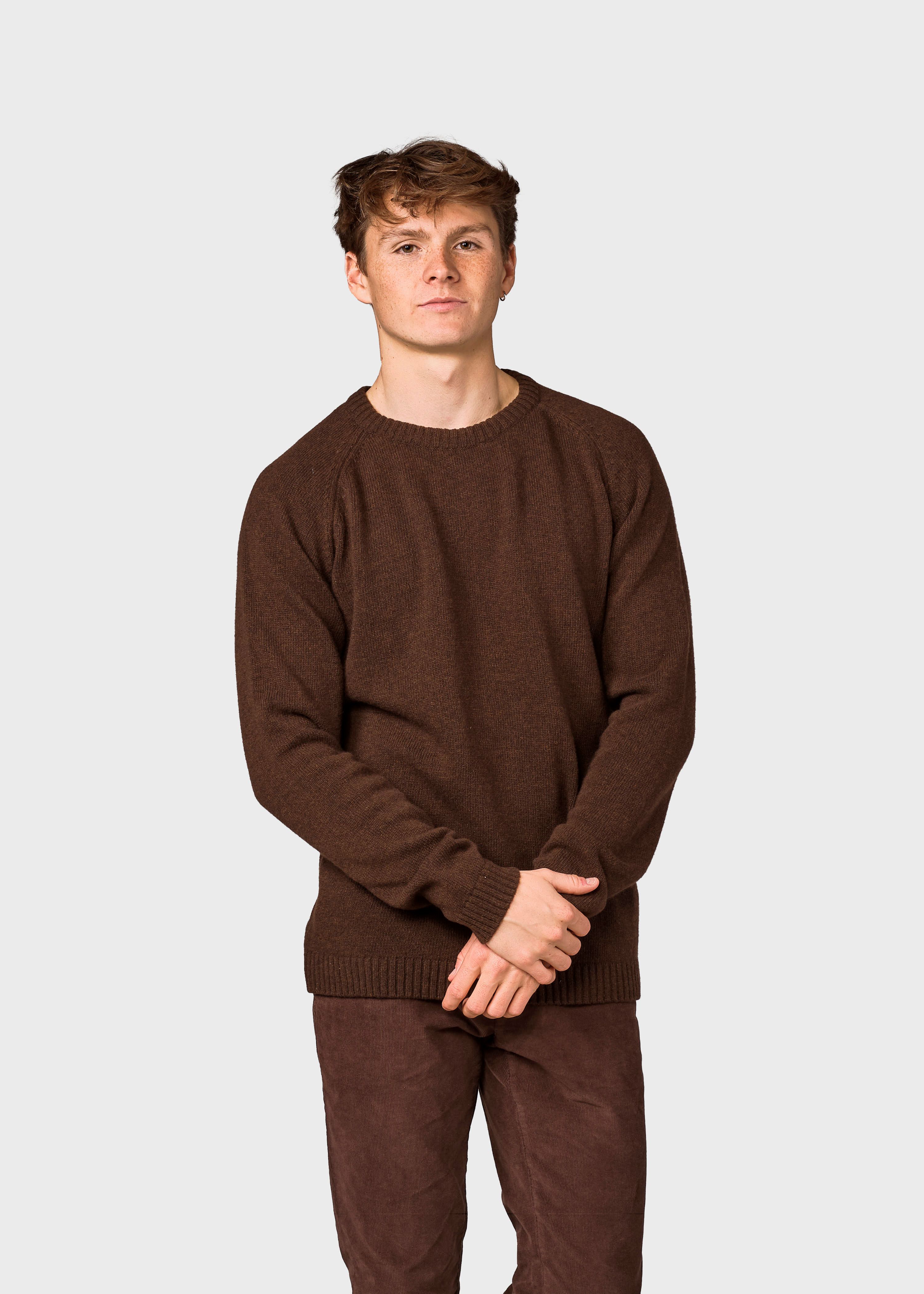 Herren-Strickpullover Ole knit Earth (100% Wolle) 