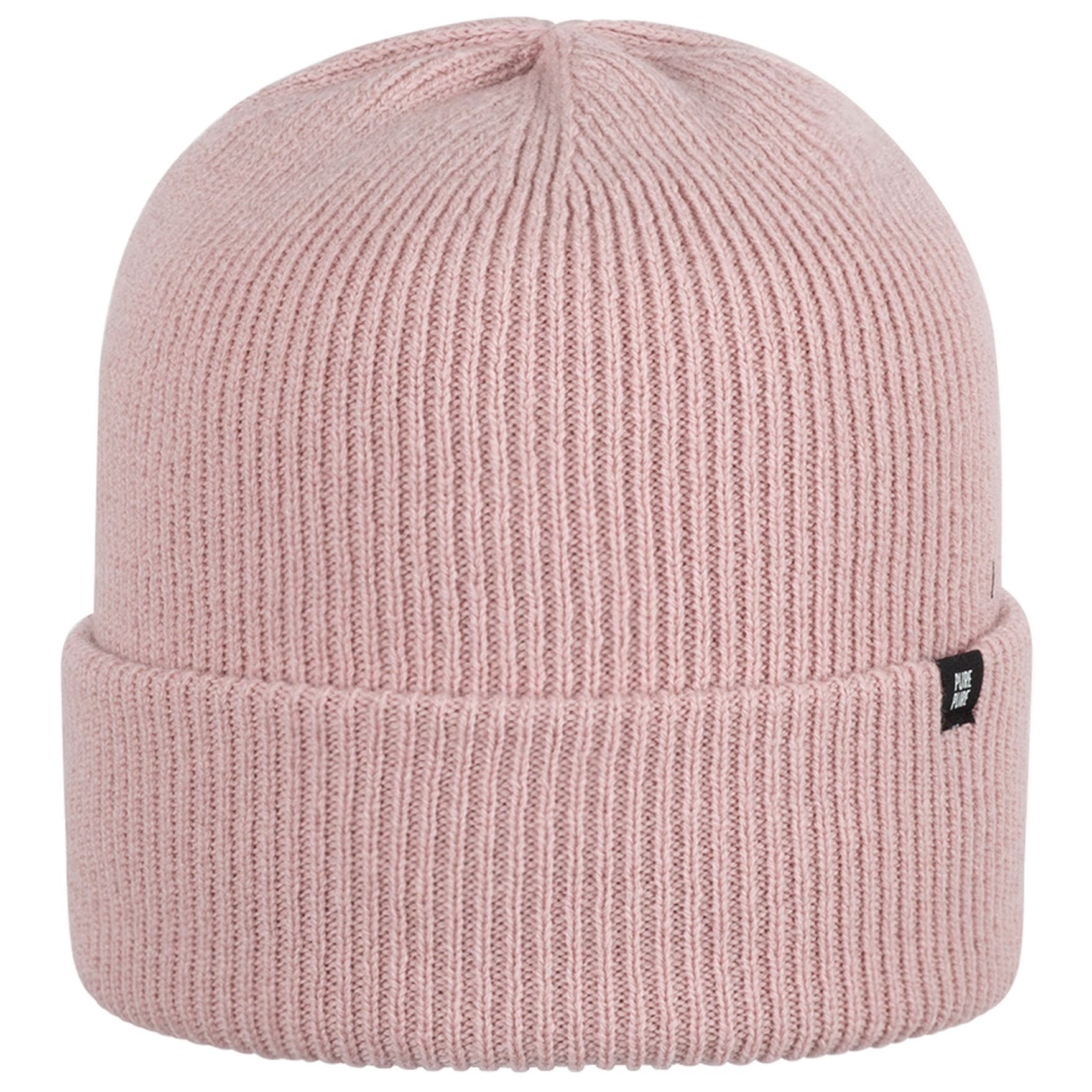 Beaniemütze mit Kaschmir Pink Stone