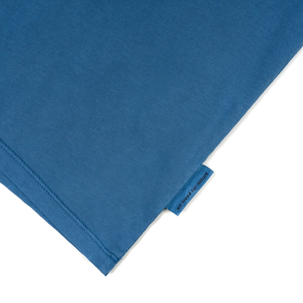 Bedrucktes T-Shirt Natural Dye Blau