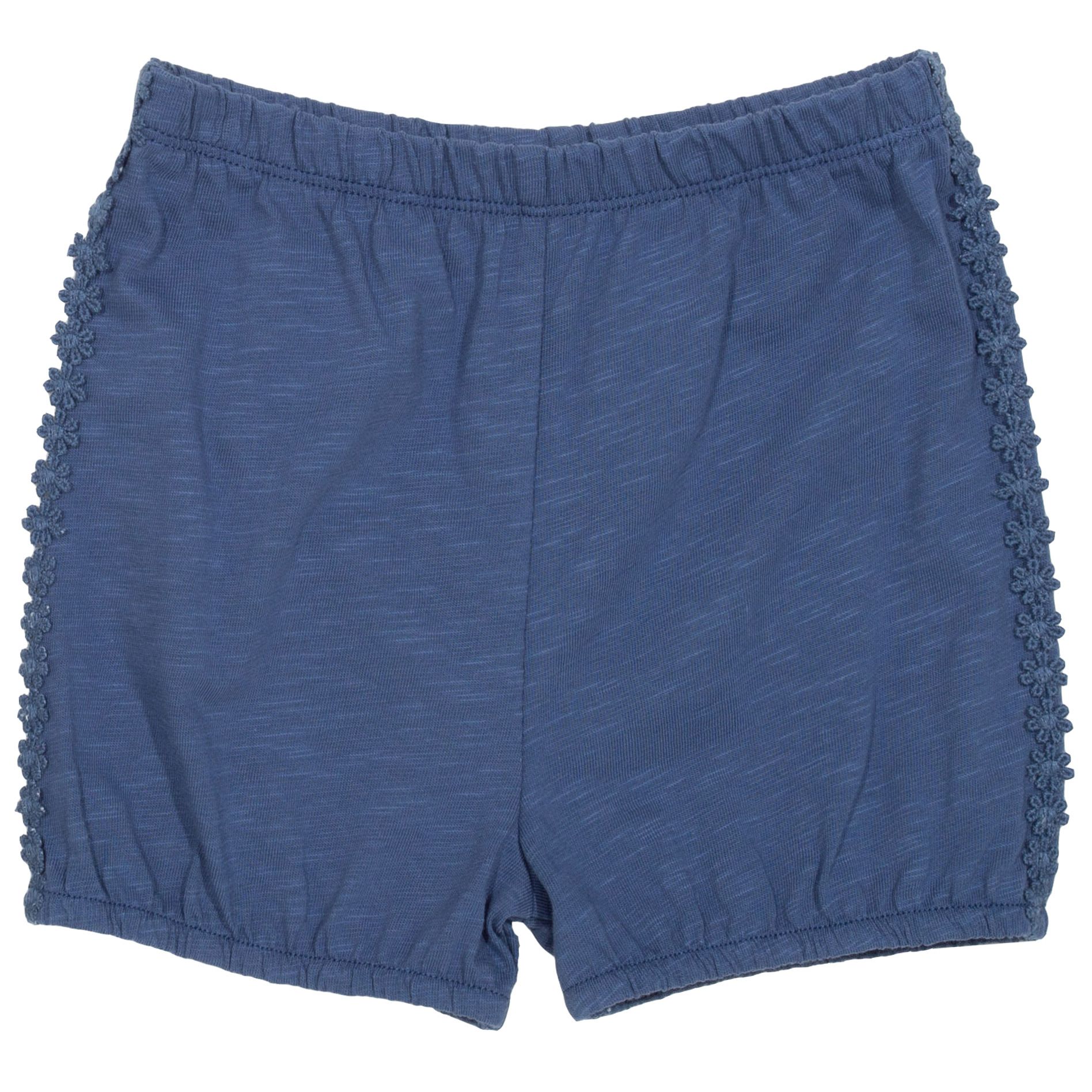 Dunkelblaue Shorts Daisy Bubble