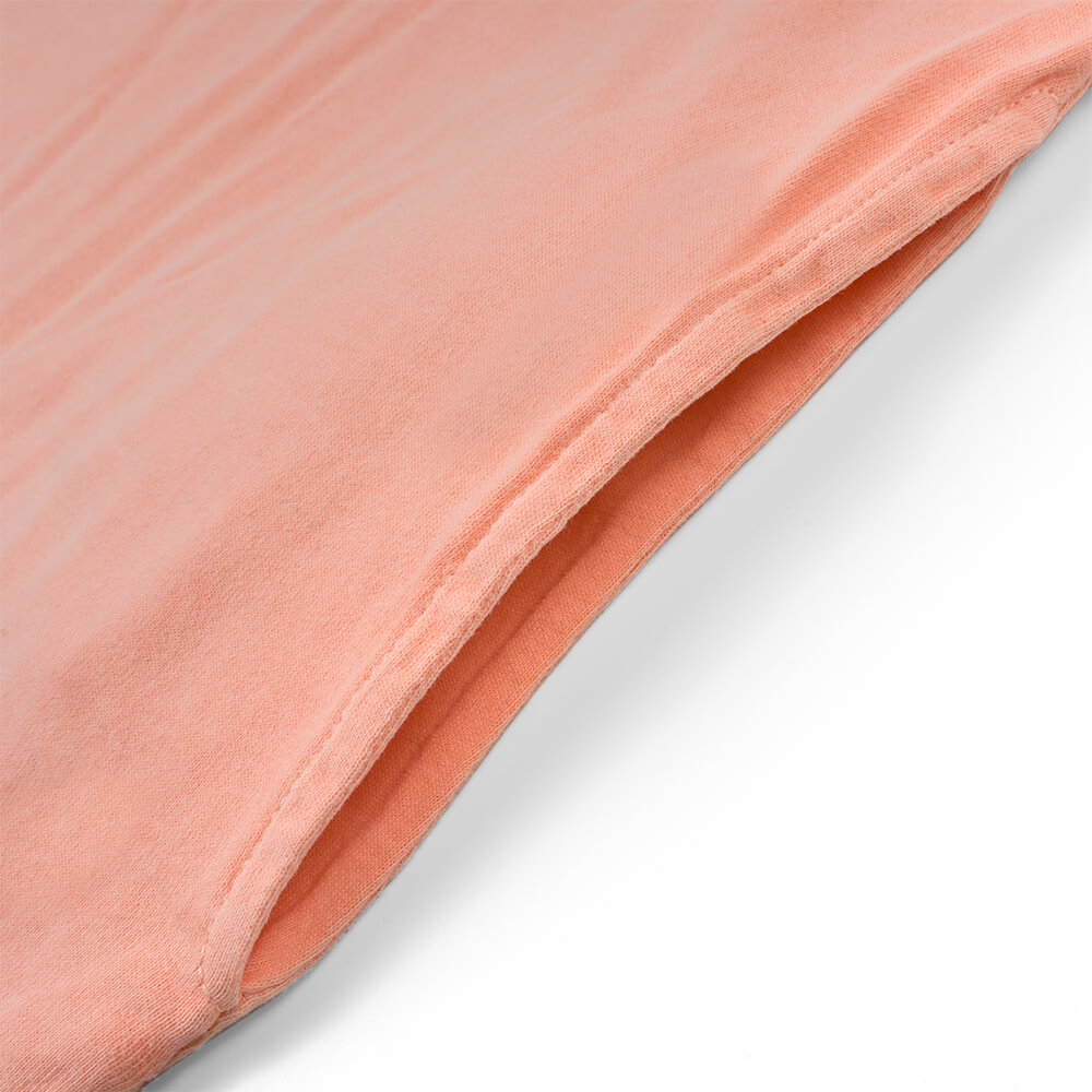 Lockeres Shirt-Kleid Natural Dye Apricot