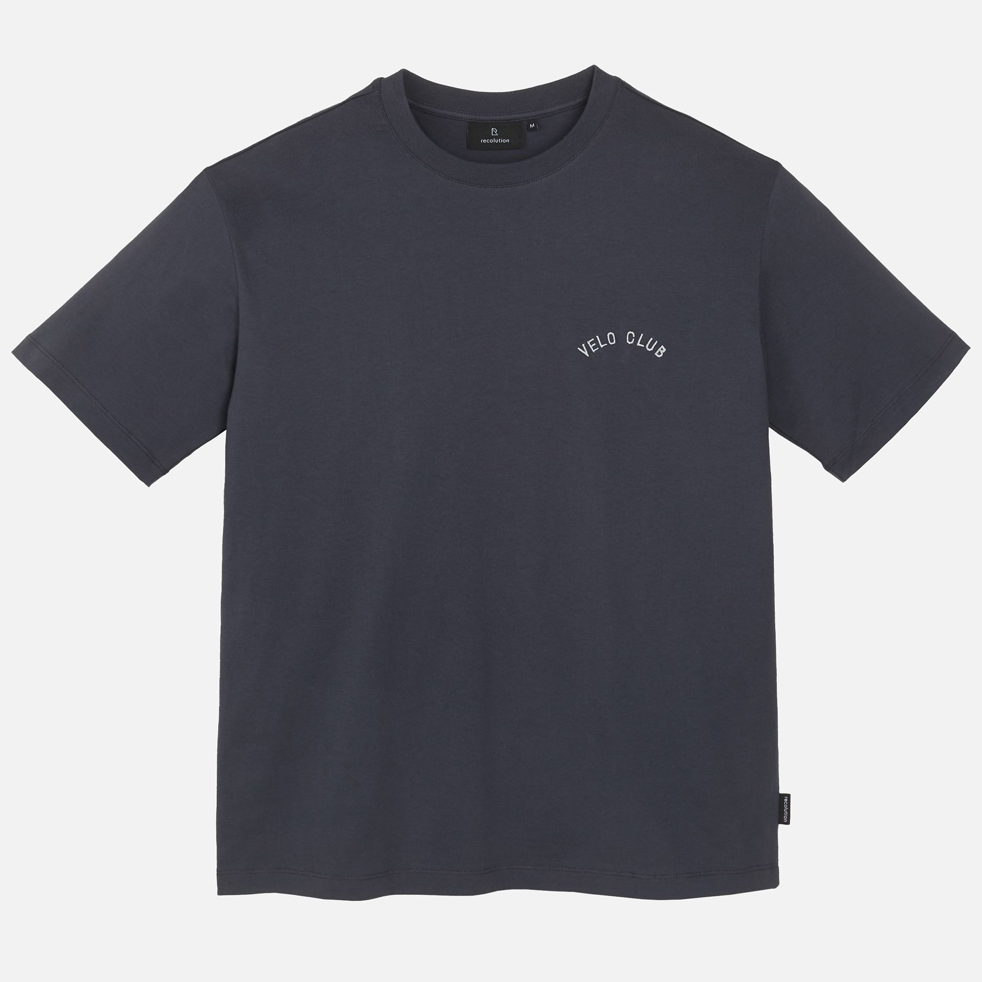 T-Shirt APOSERIS VELO CLUB dark grey