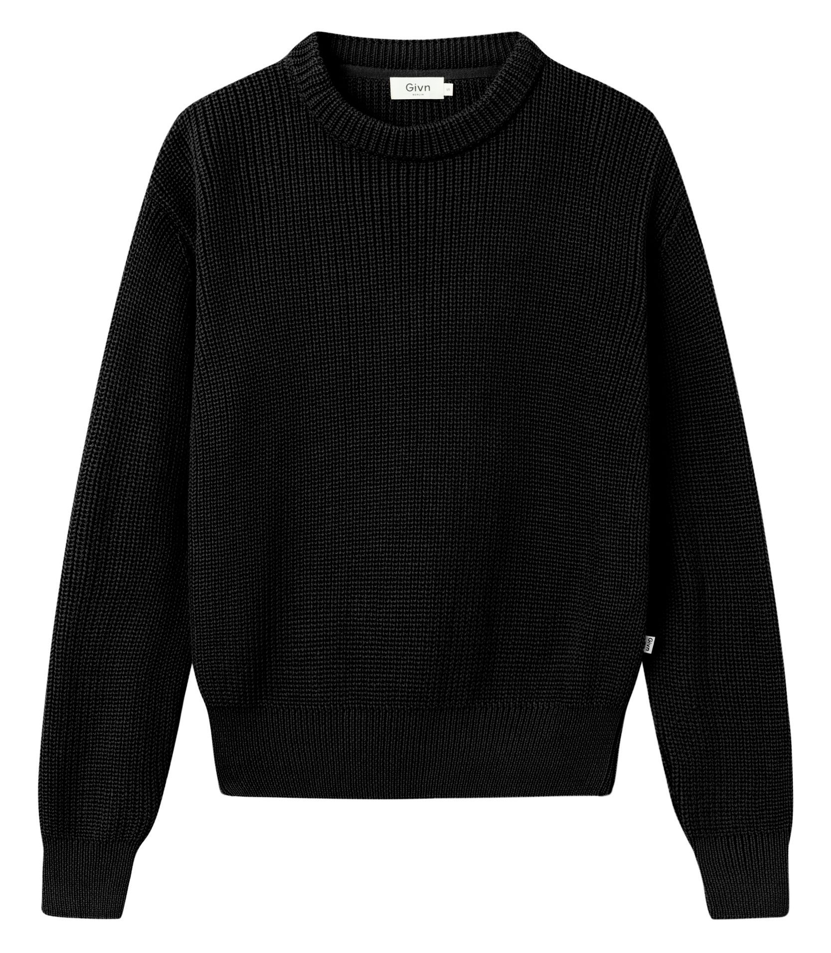 Strickpullover Aria black