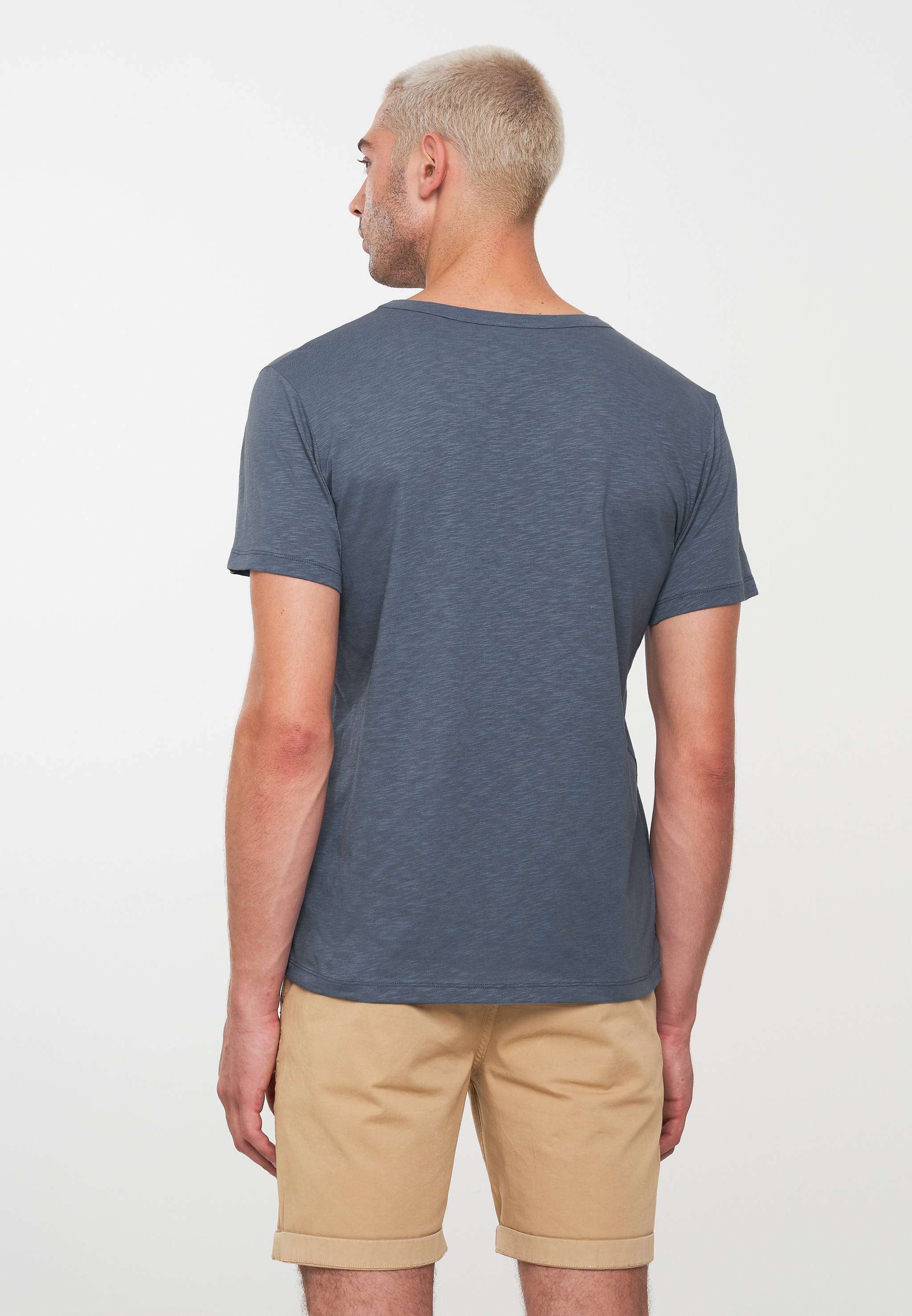 Strukturiertes T-Shirt BAY dove blue