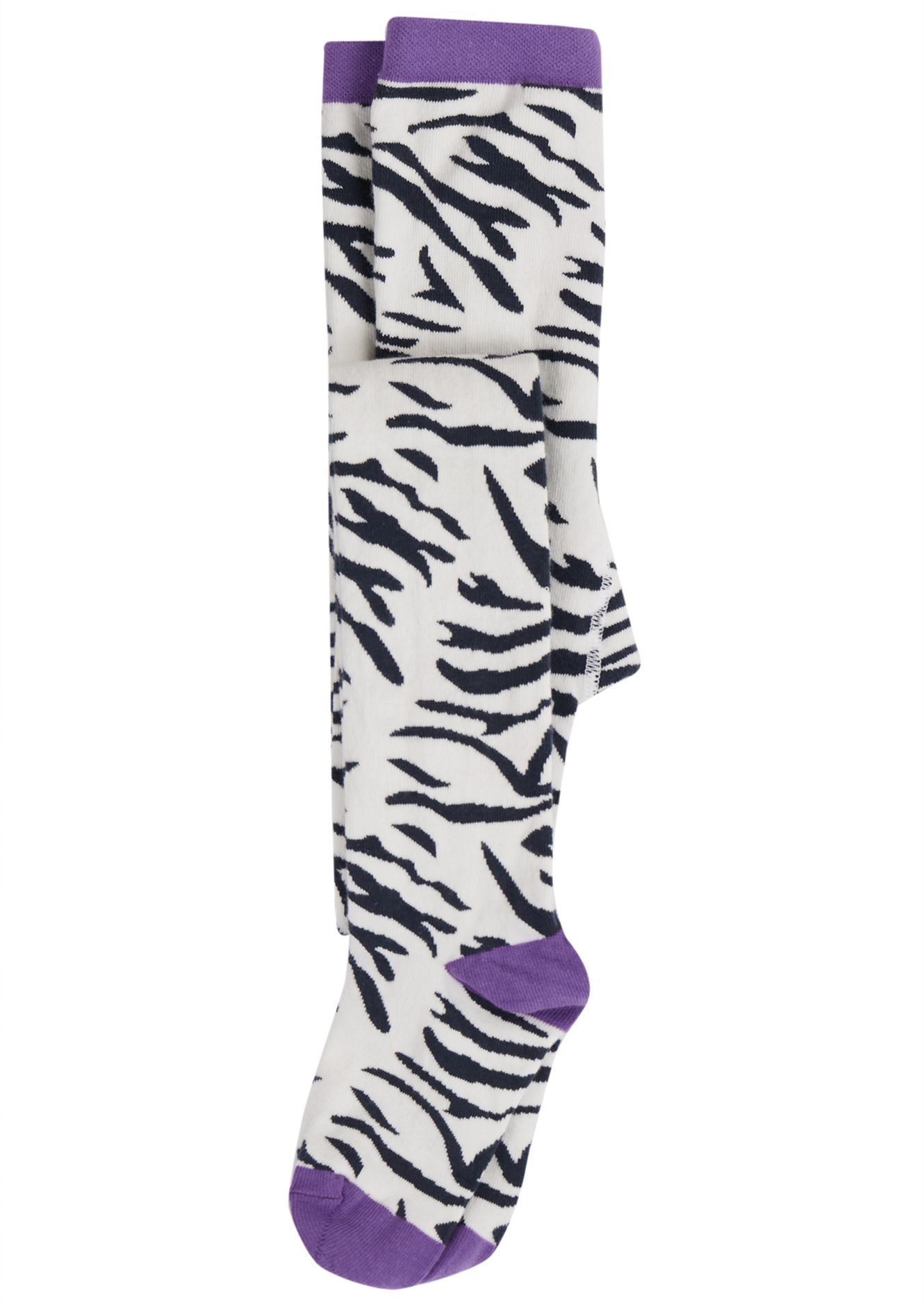 Strumpfhose Nora mit Zebra-Muster