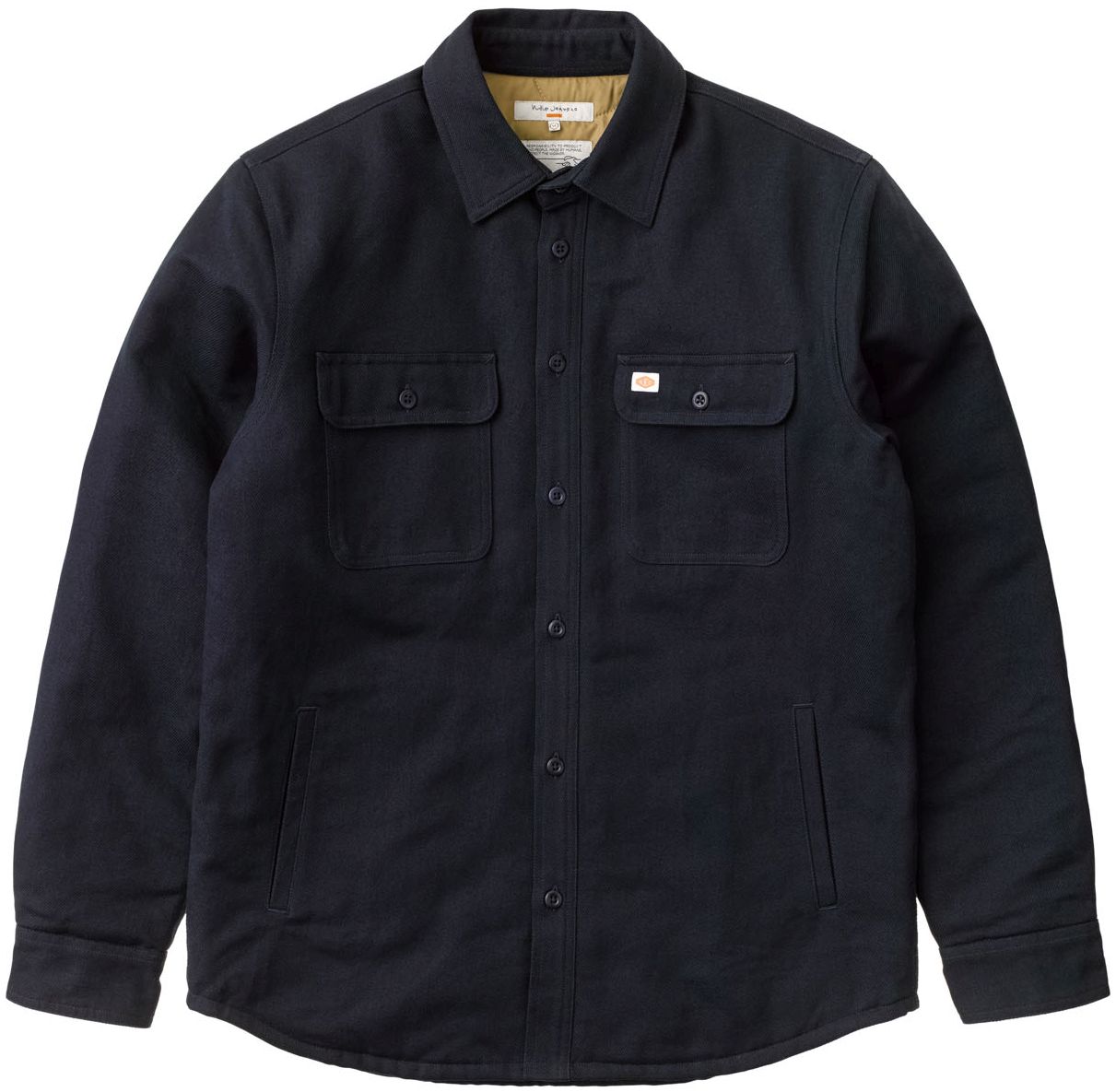 Overshirt Glenn Padded Shirt Navy