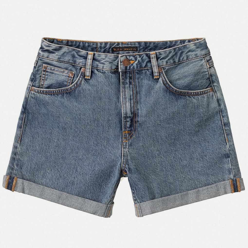 Jeans-Shorts - Friendly Blue Denim