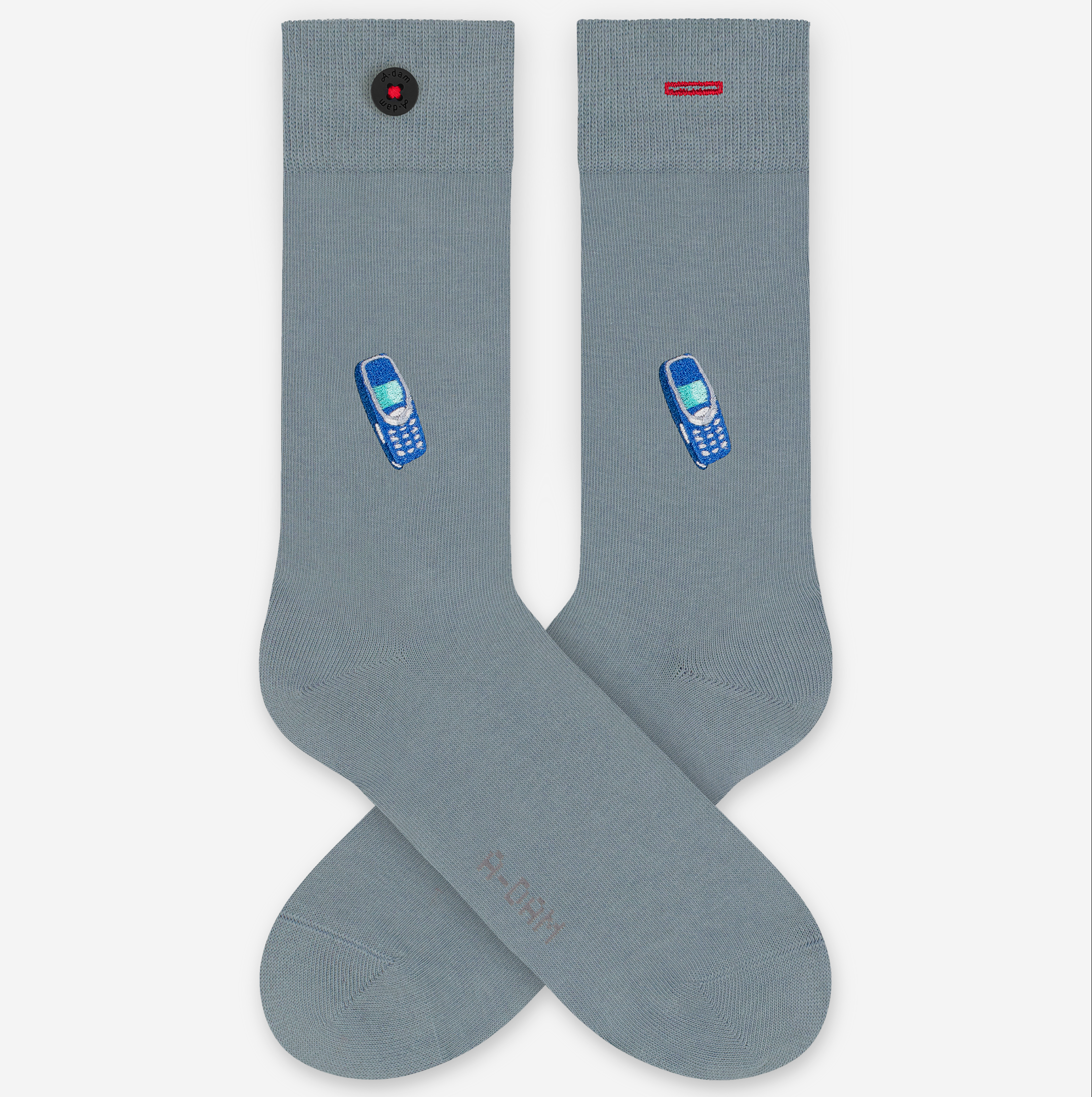 Graue Socken Blue Mobile unisex