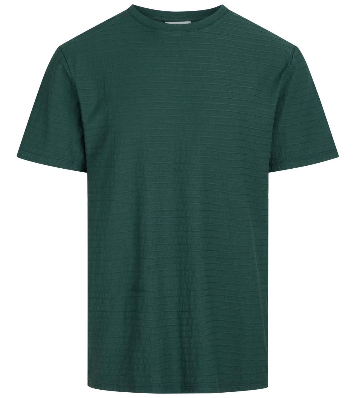 Strukturiertes T-Shirt Lauge Moss Green