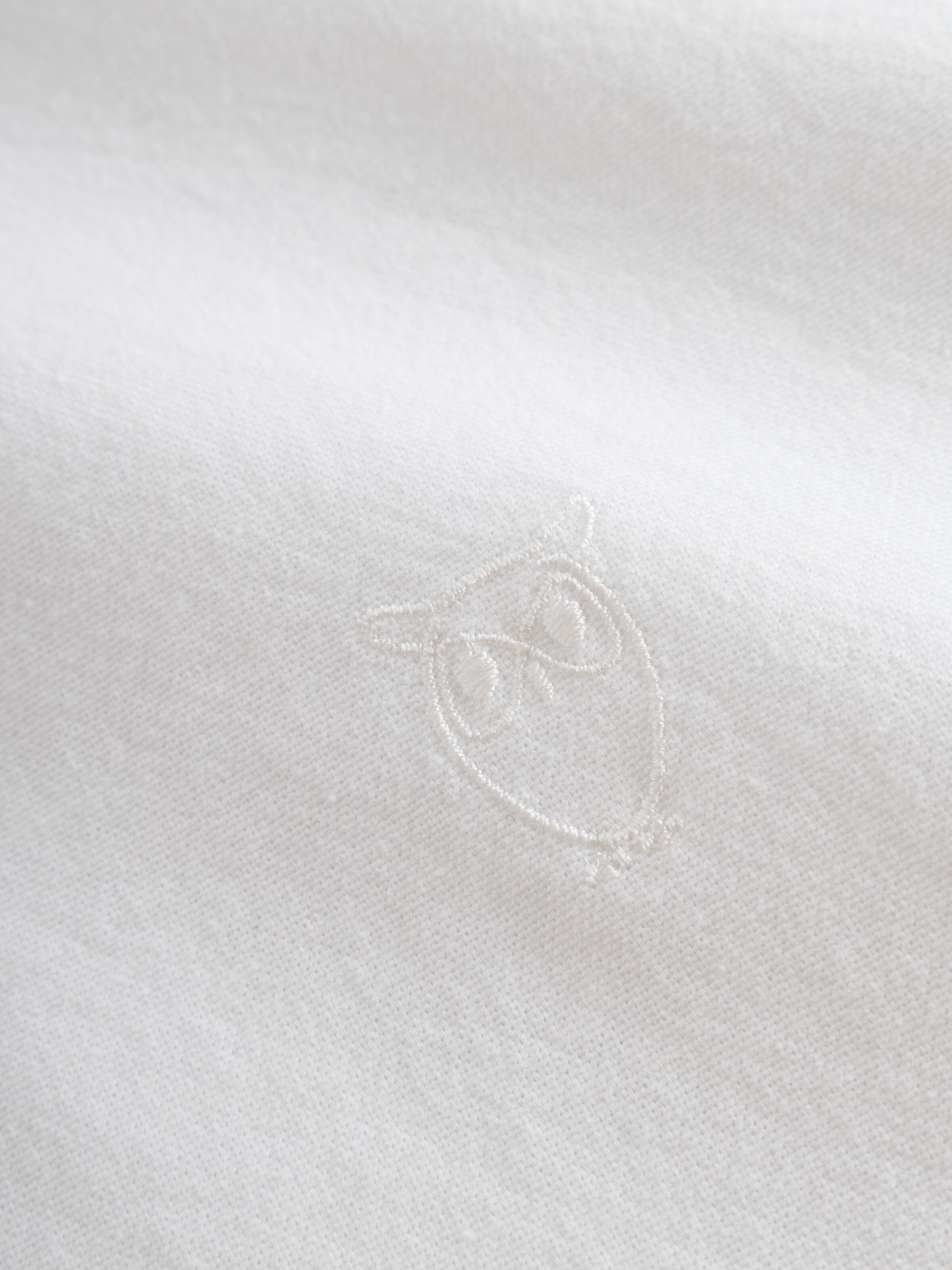 Langarm-Hemd Small Owl Oxford Custom Tailored bright white