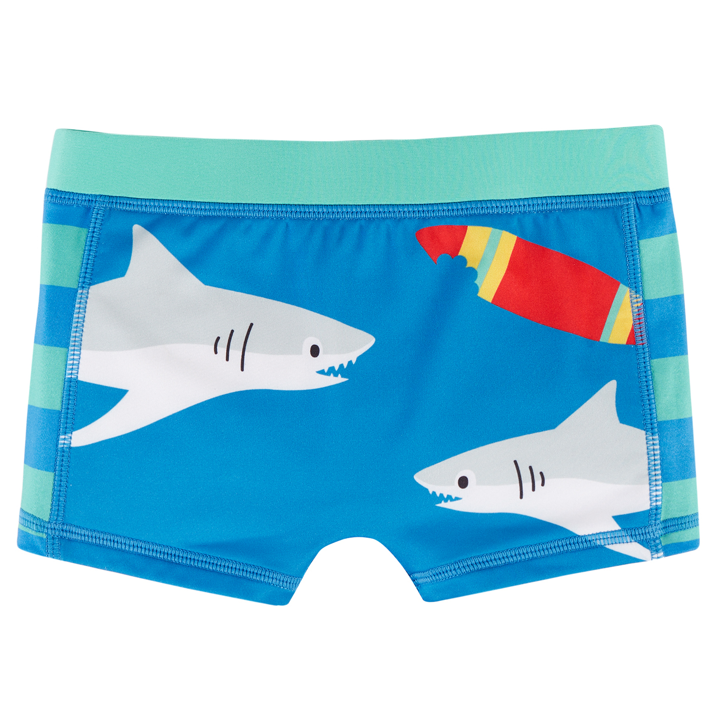 Bade-Shorts Tidal Wave mit lustigen Haien