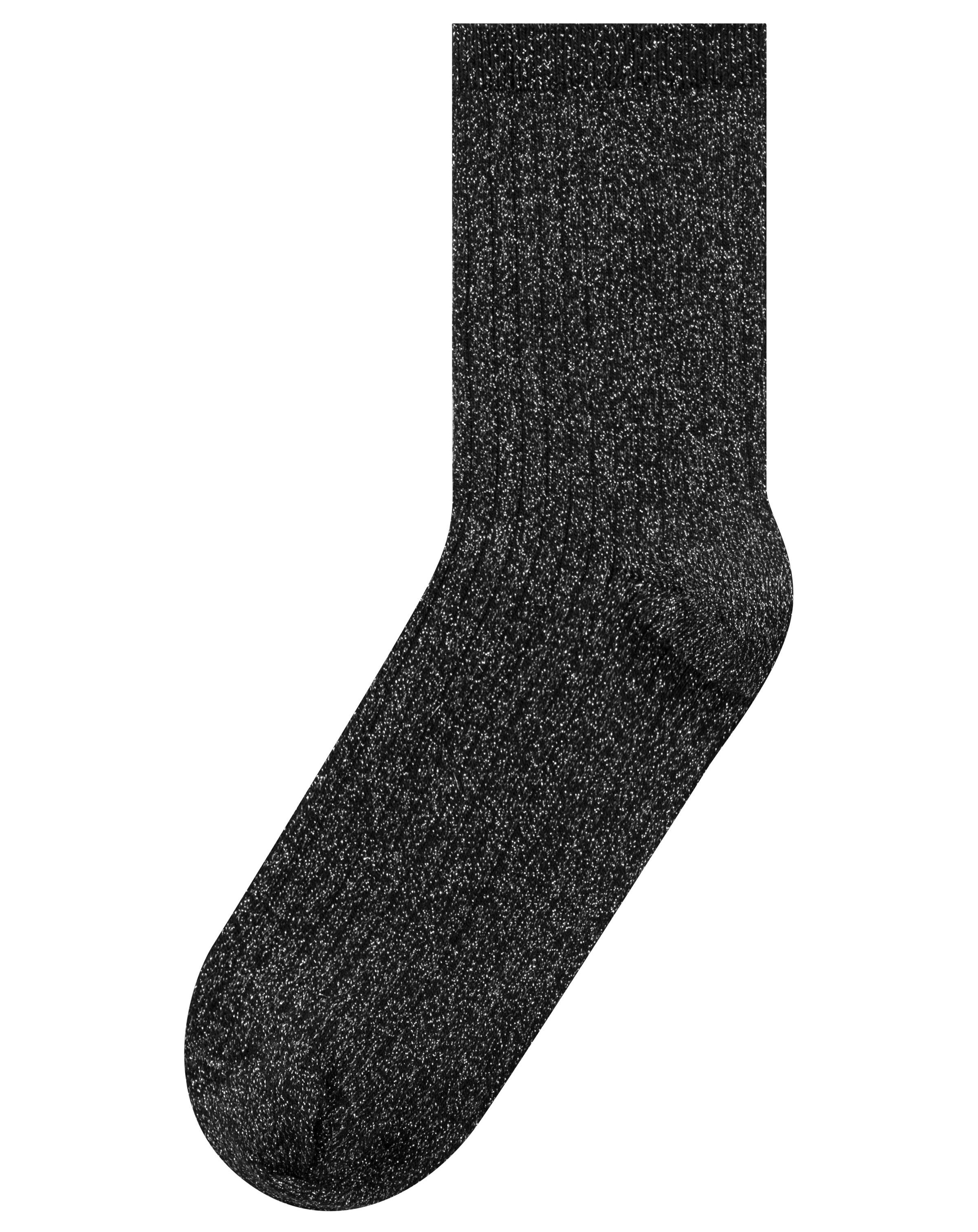 Lurex-Socken Black Jet