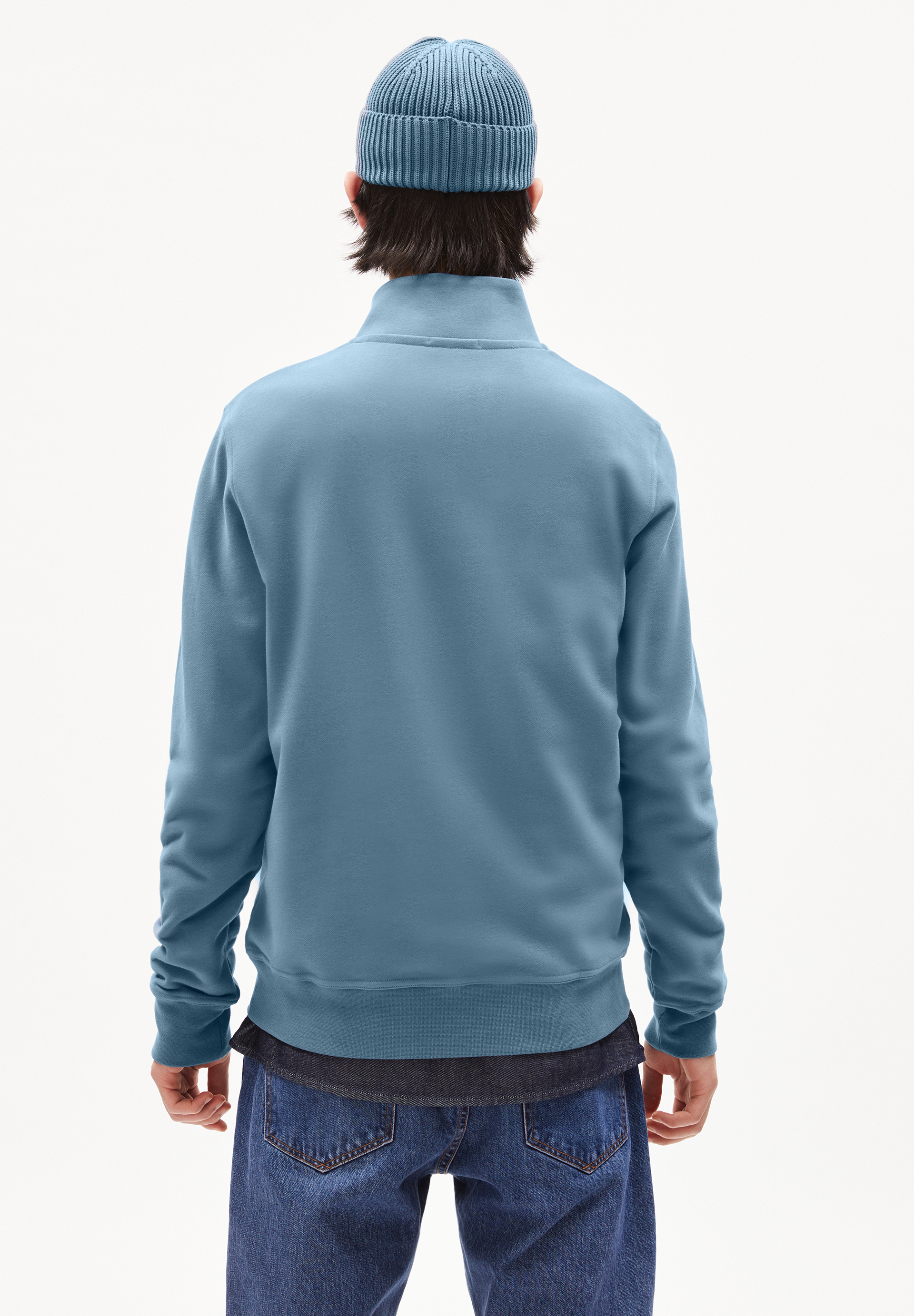 Sweatshirt WAALI COMFORT blue steel