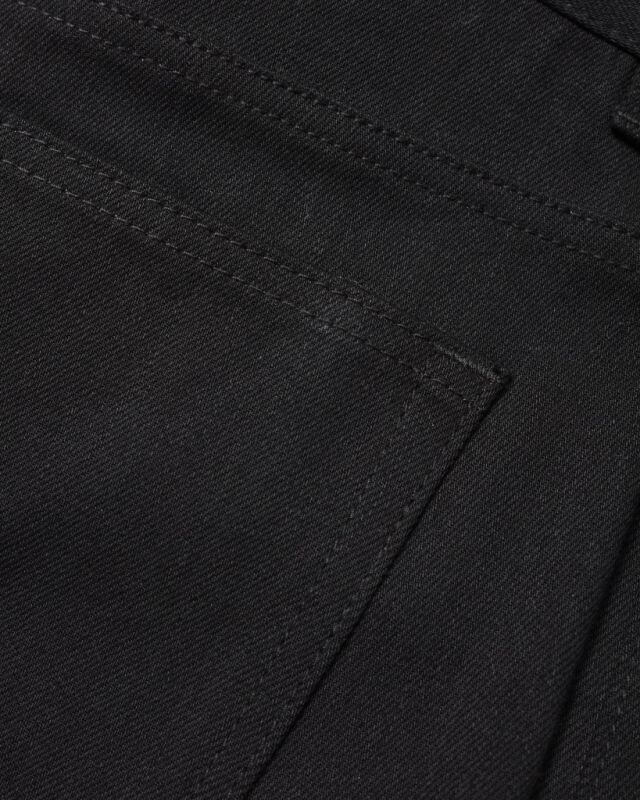 Straight Herren-Jeans OAK raw black selvedge