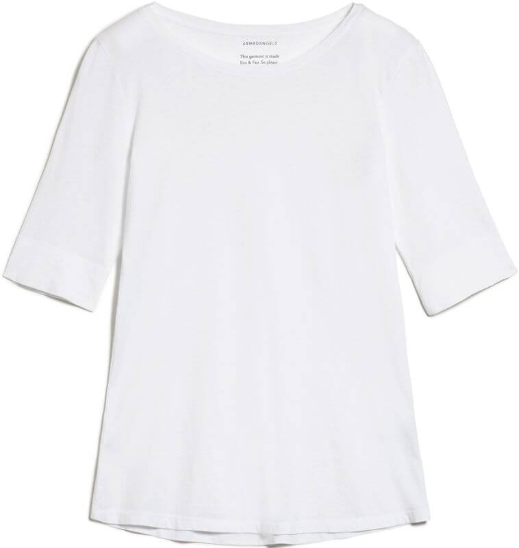 Basic Damen-Shirt JANNAA white