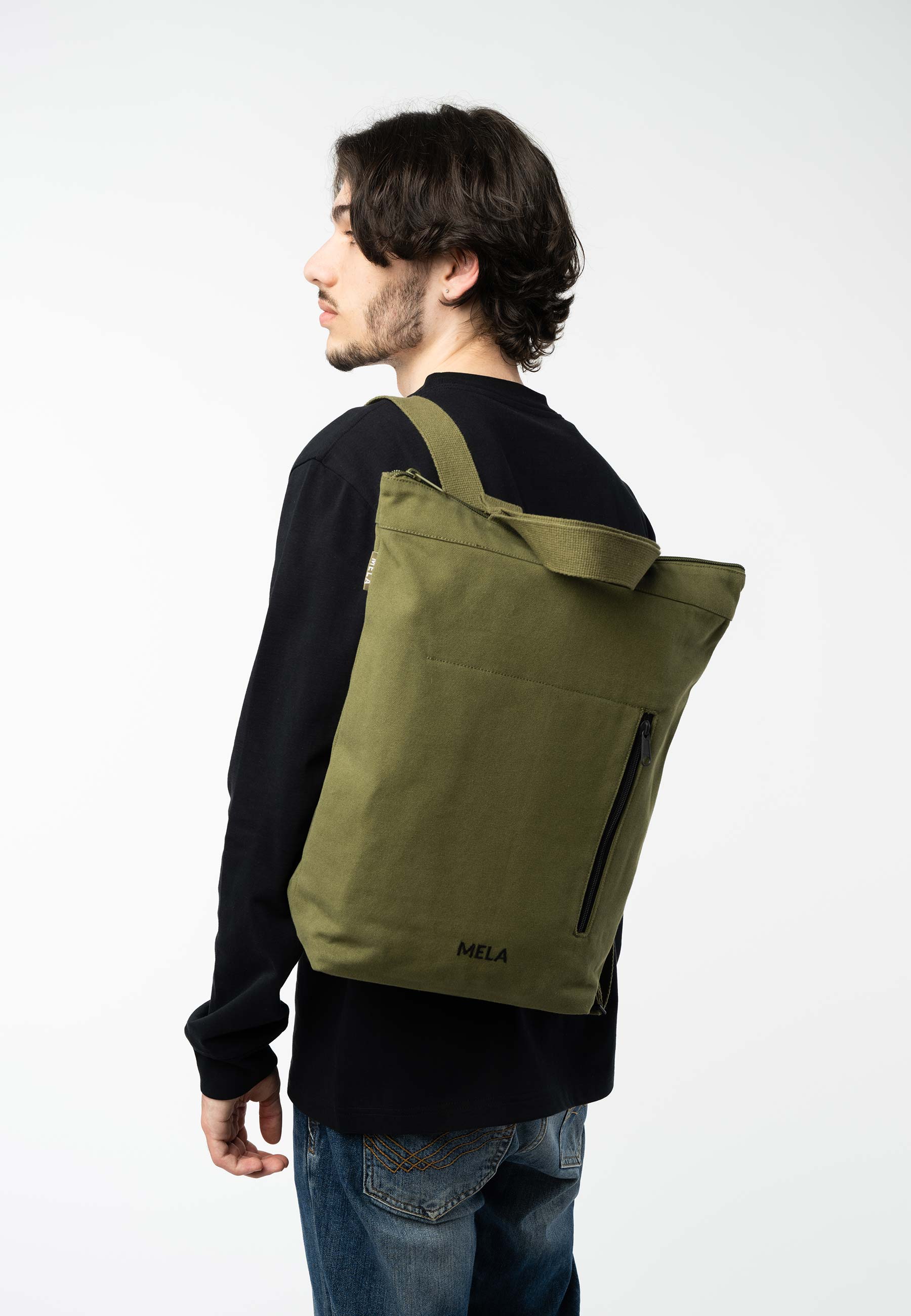 Hybrid-Rucksack ANIL olivgrün