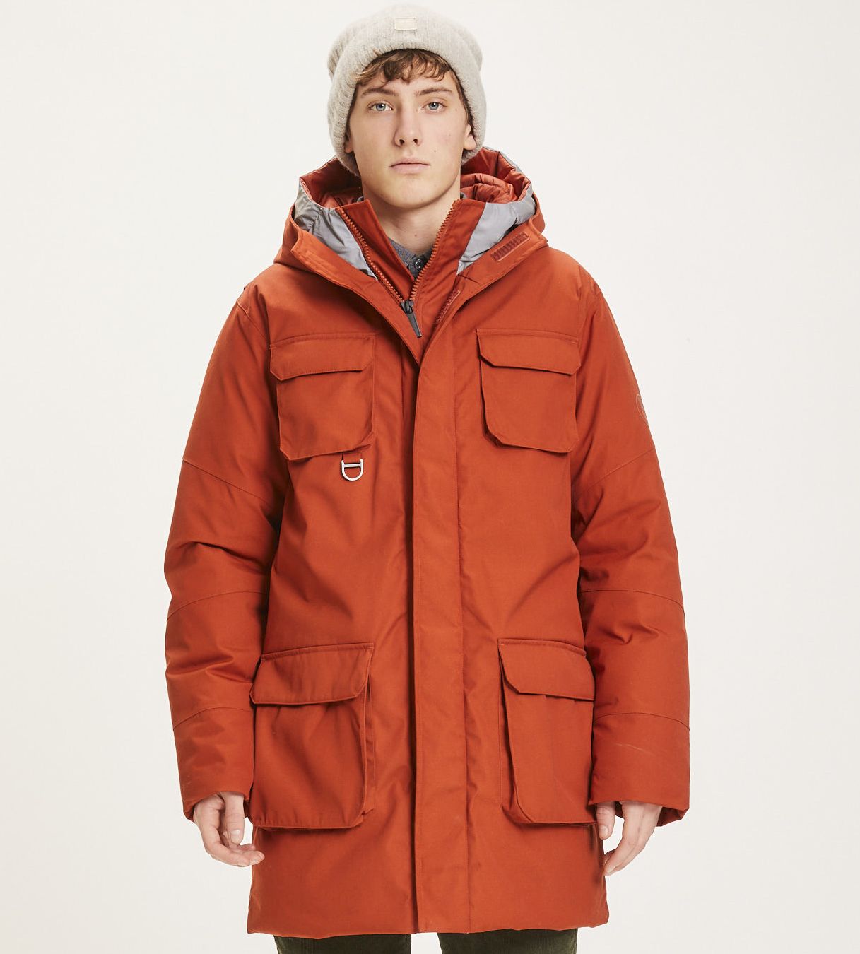 Winterjacke für Männer Arctic Canvas parka jacket Arabian Spice
