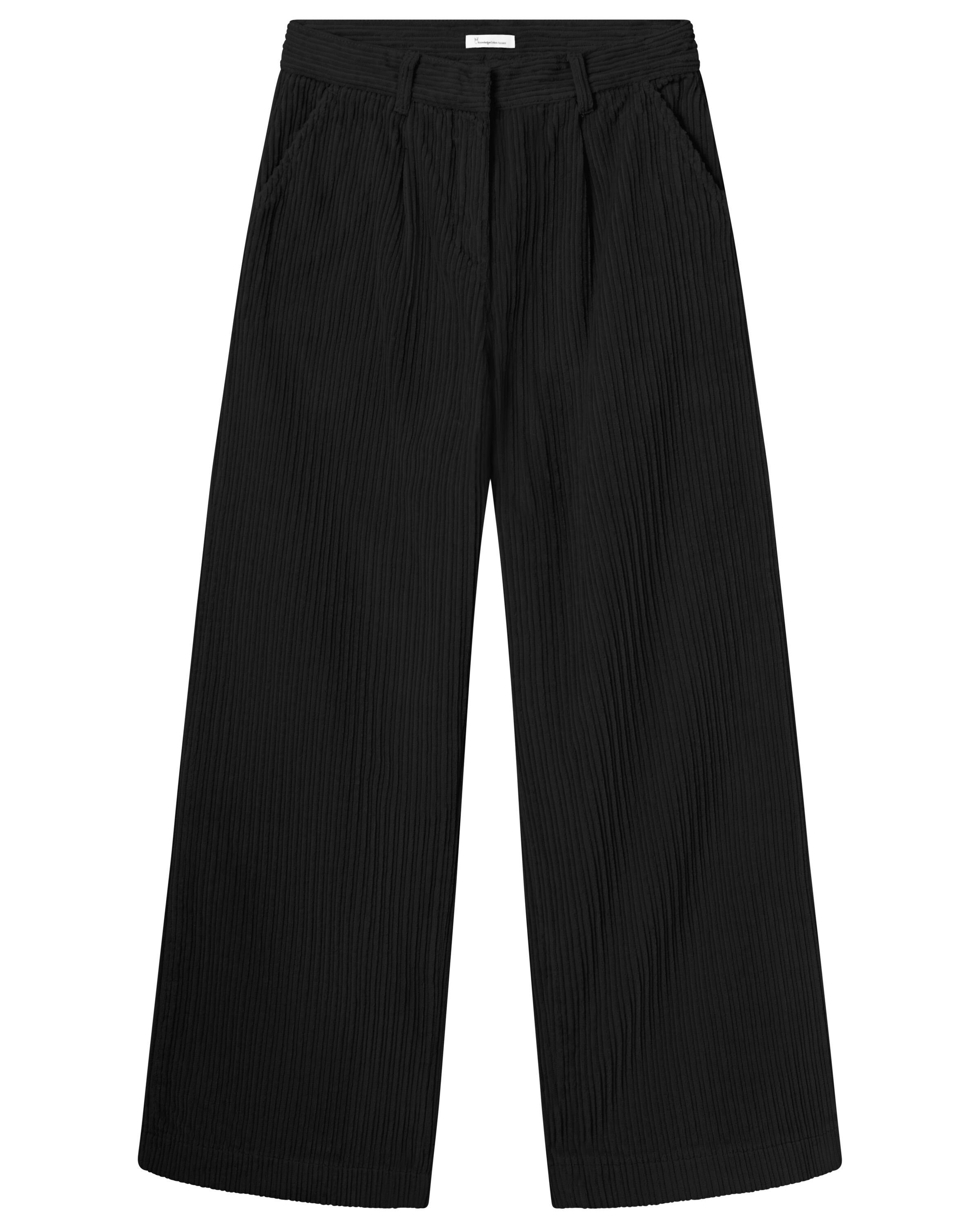 Cord-Hose POSEY Wide High Rise Black Jet