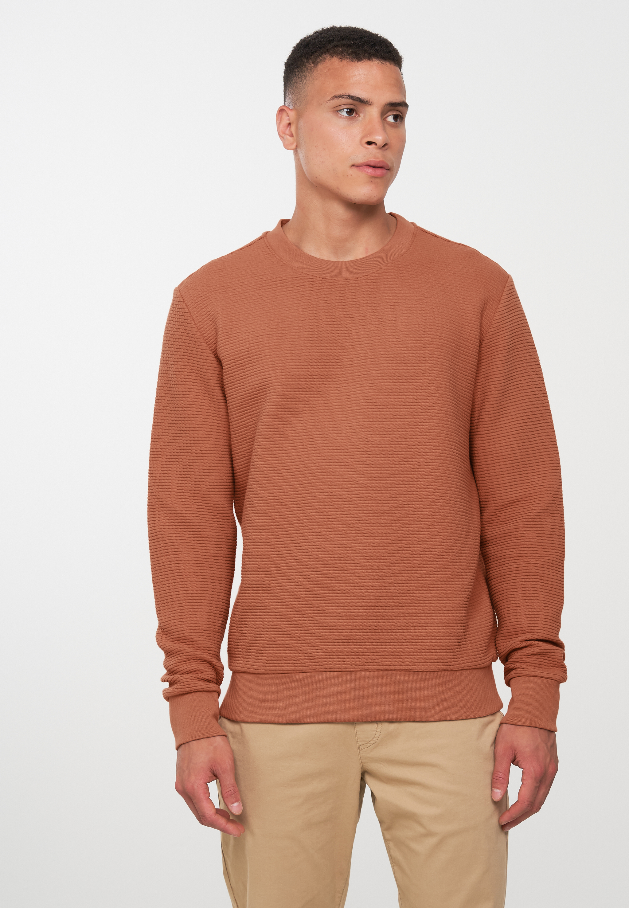 Sweatshirt SMILAX sunset orange