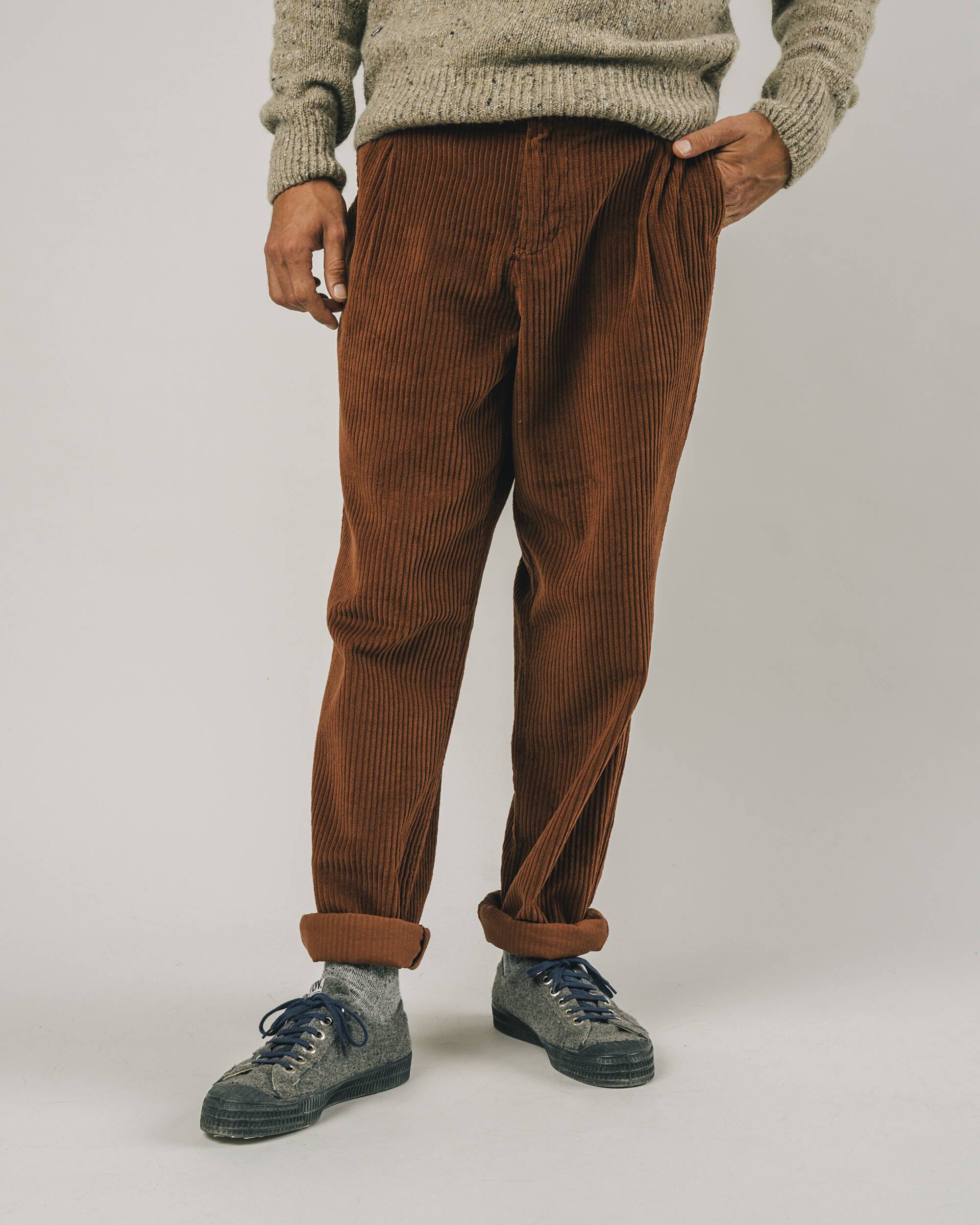 Chino-Hose aus Cord Copper