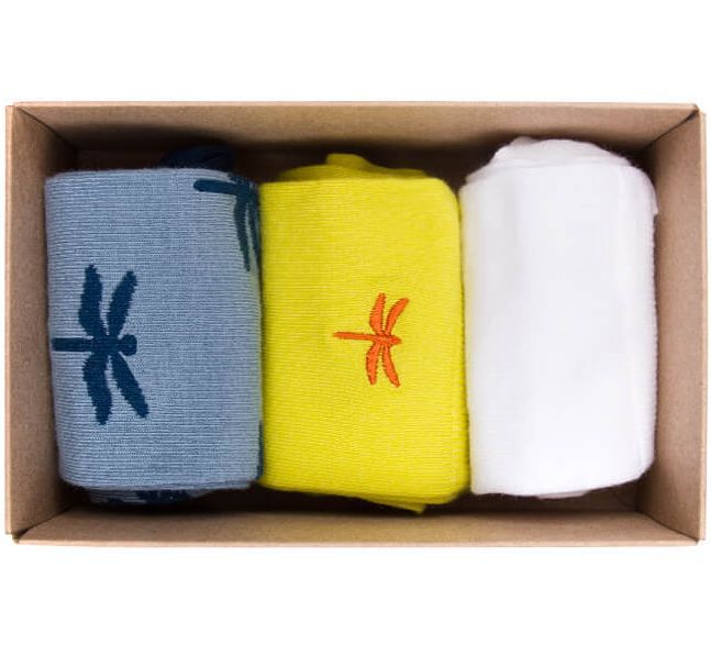 Praktische Socken-Box Summer
