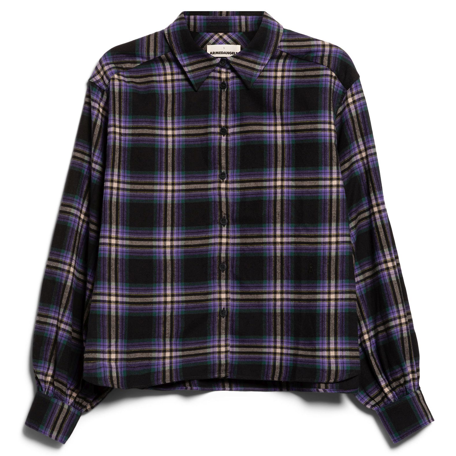 Bluse JOELENAA CHECK purple stone