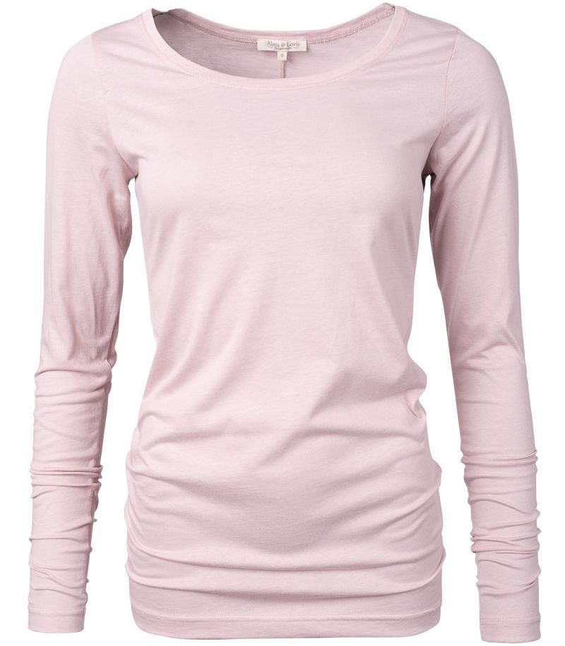 Damen-Longsleeve Pure violet-ice