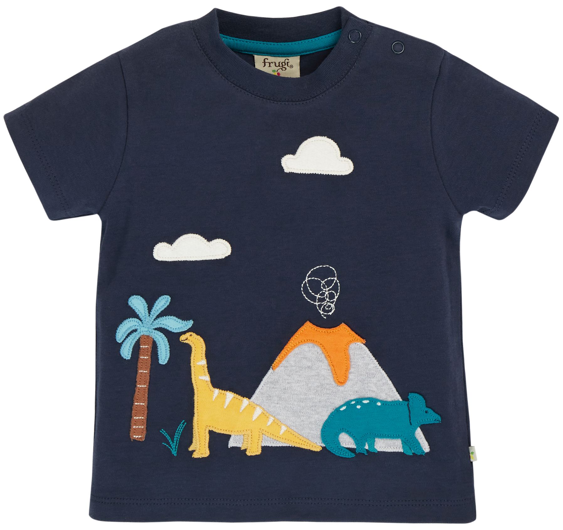 Kurzarm-Shirt James mit Dino-Applikation