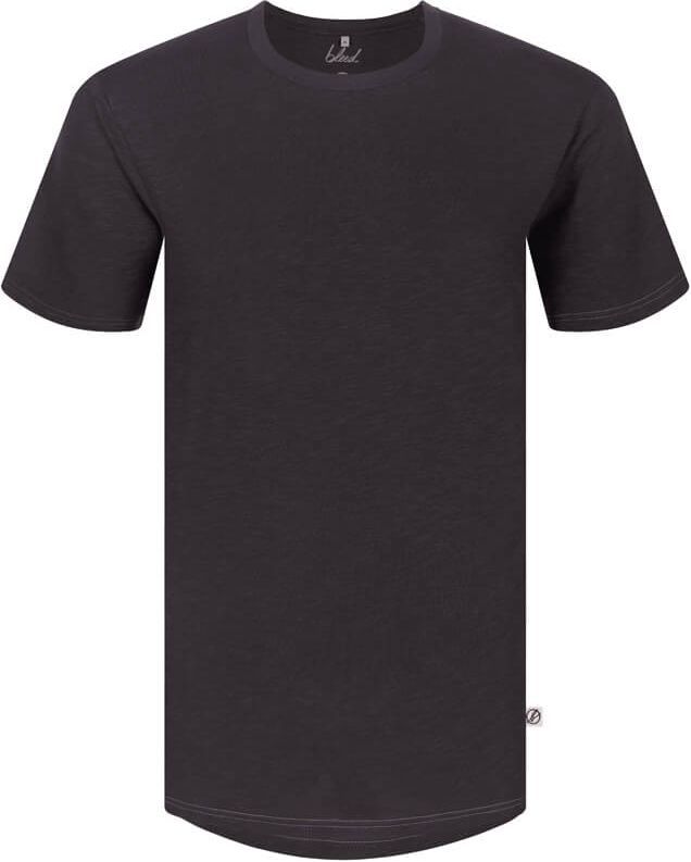 Basic Herren-Shirt Flamé in Schwarz