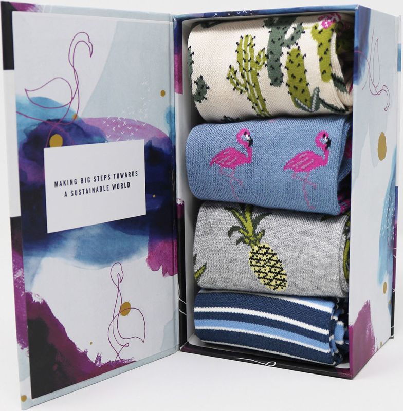 Geschenk-Box Nettie Summer mit Damen-Socken
